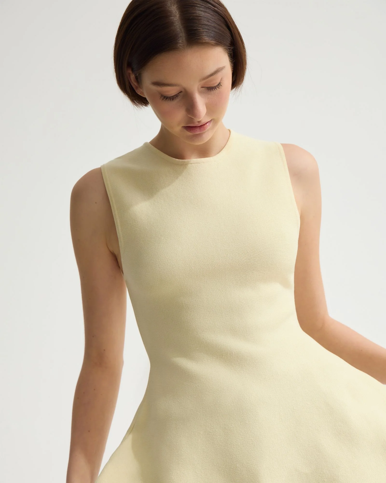 Margot Knitted Peplum Top - Image 4