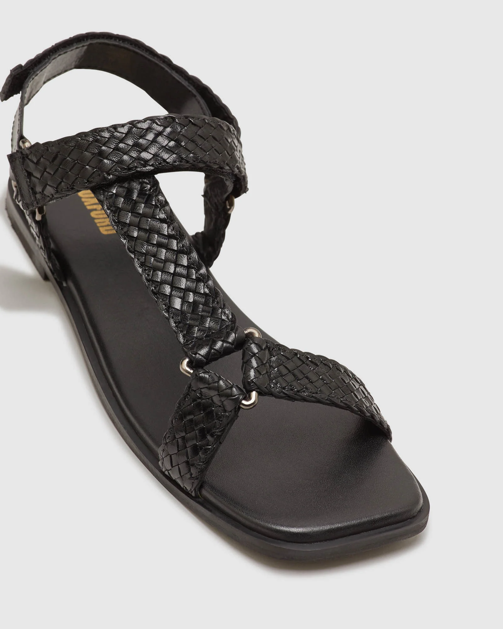 Marika Plaited Velcro Sandals - Image 3