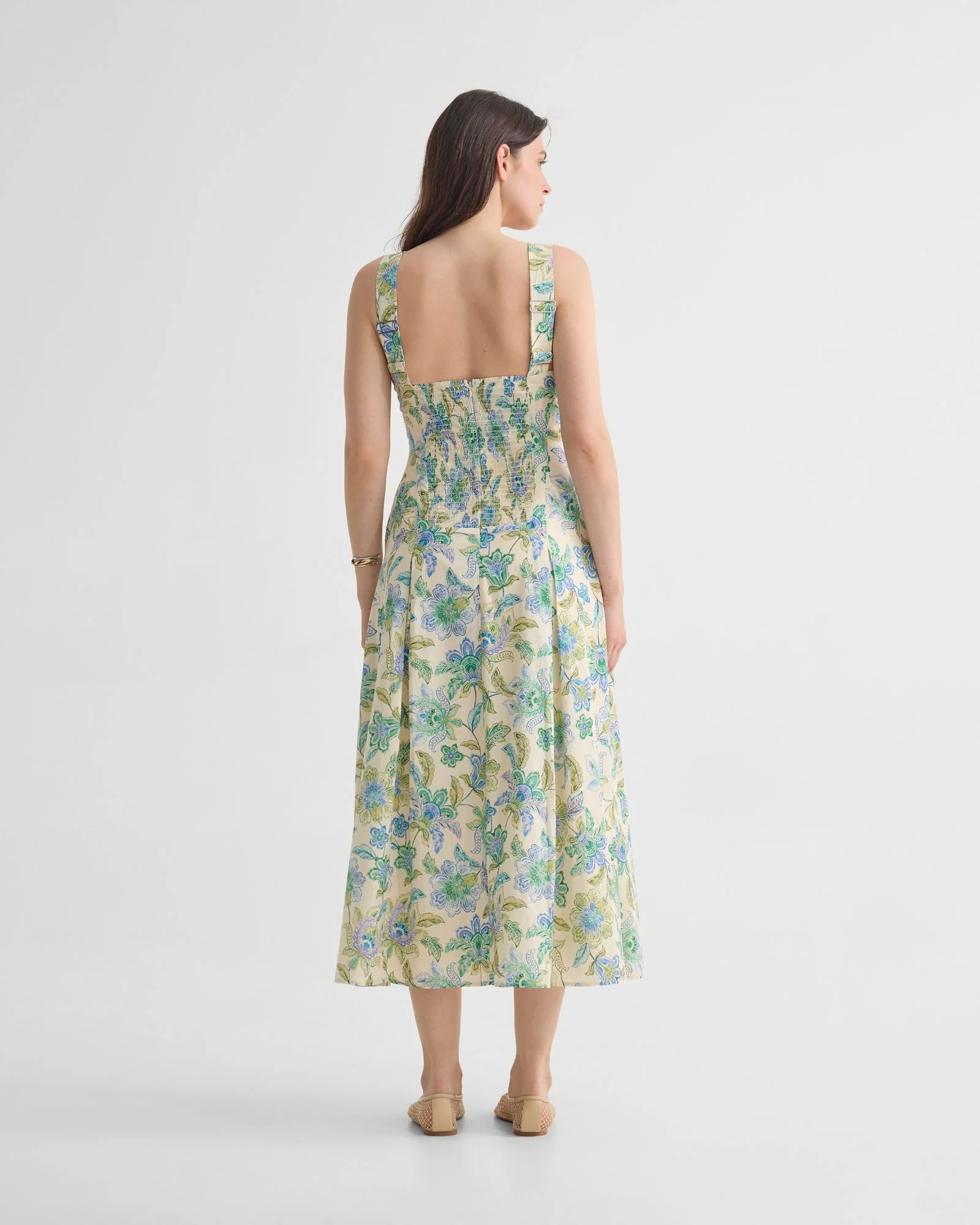Marion Chintz Floral Dress - Image 4