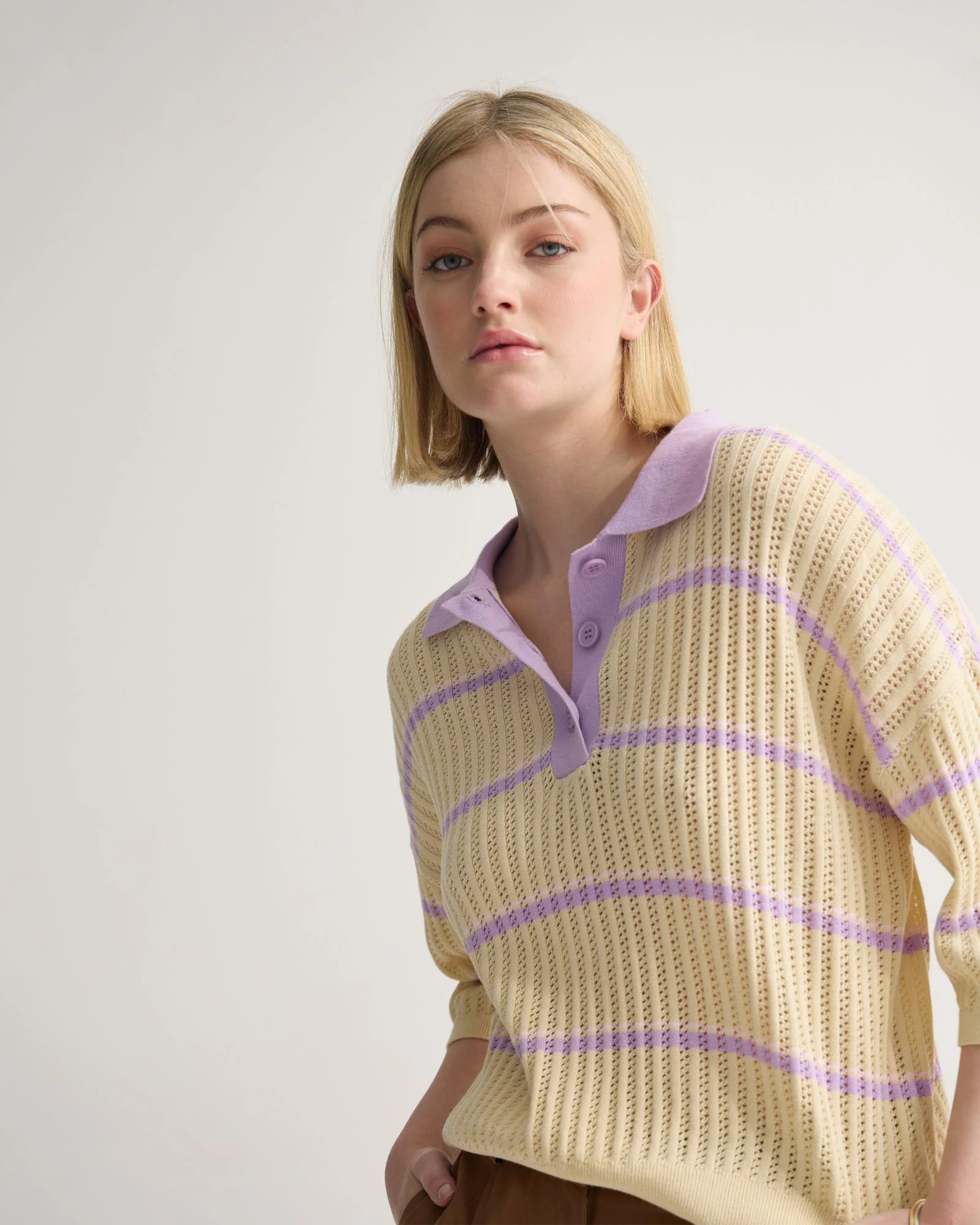 Marissa Knitted Polo - Image 10