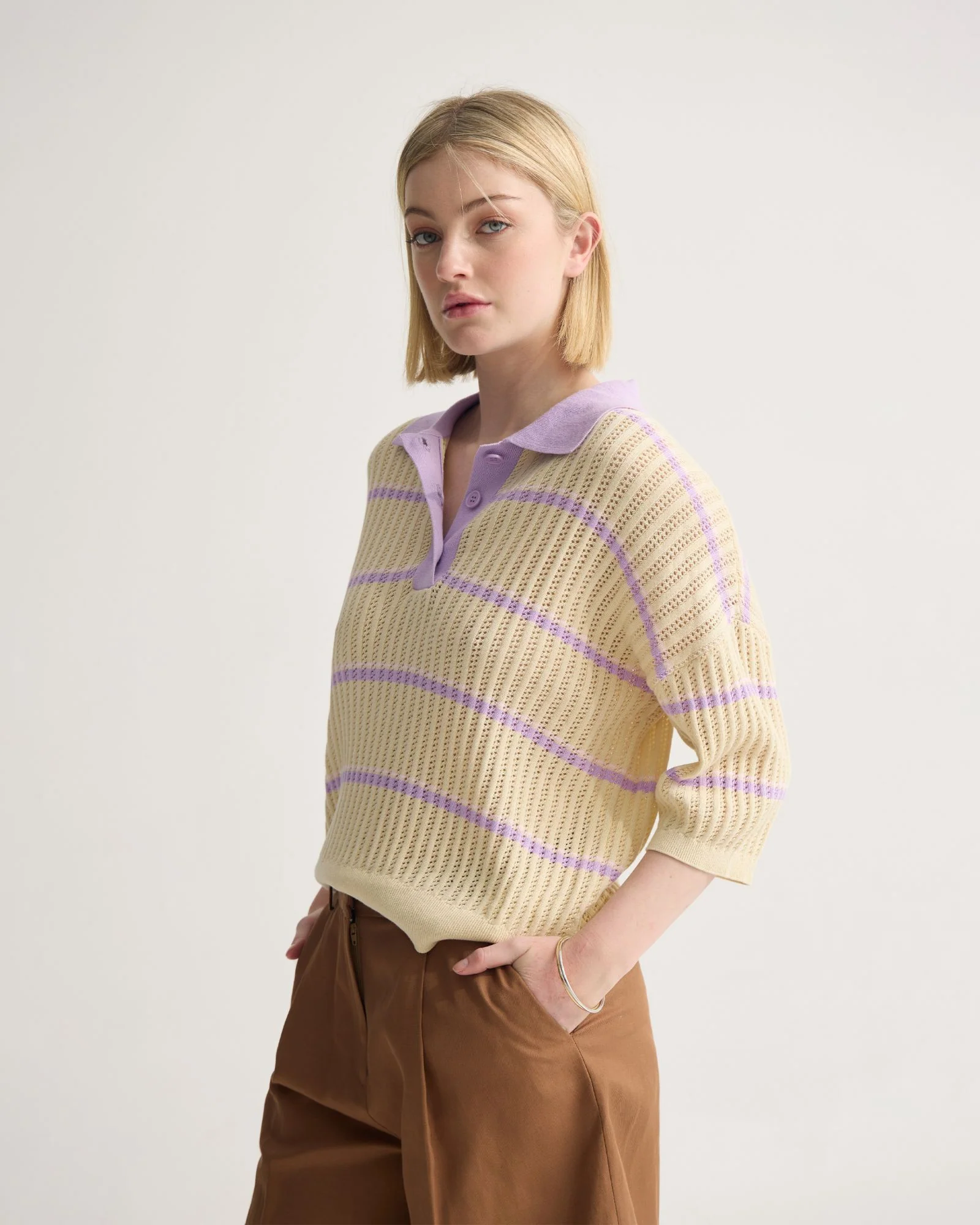 Marissa Knitted Polo - Image 8