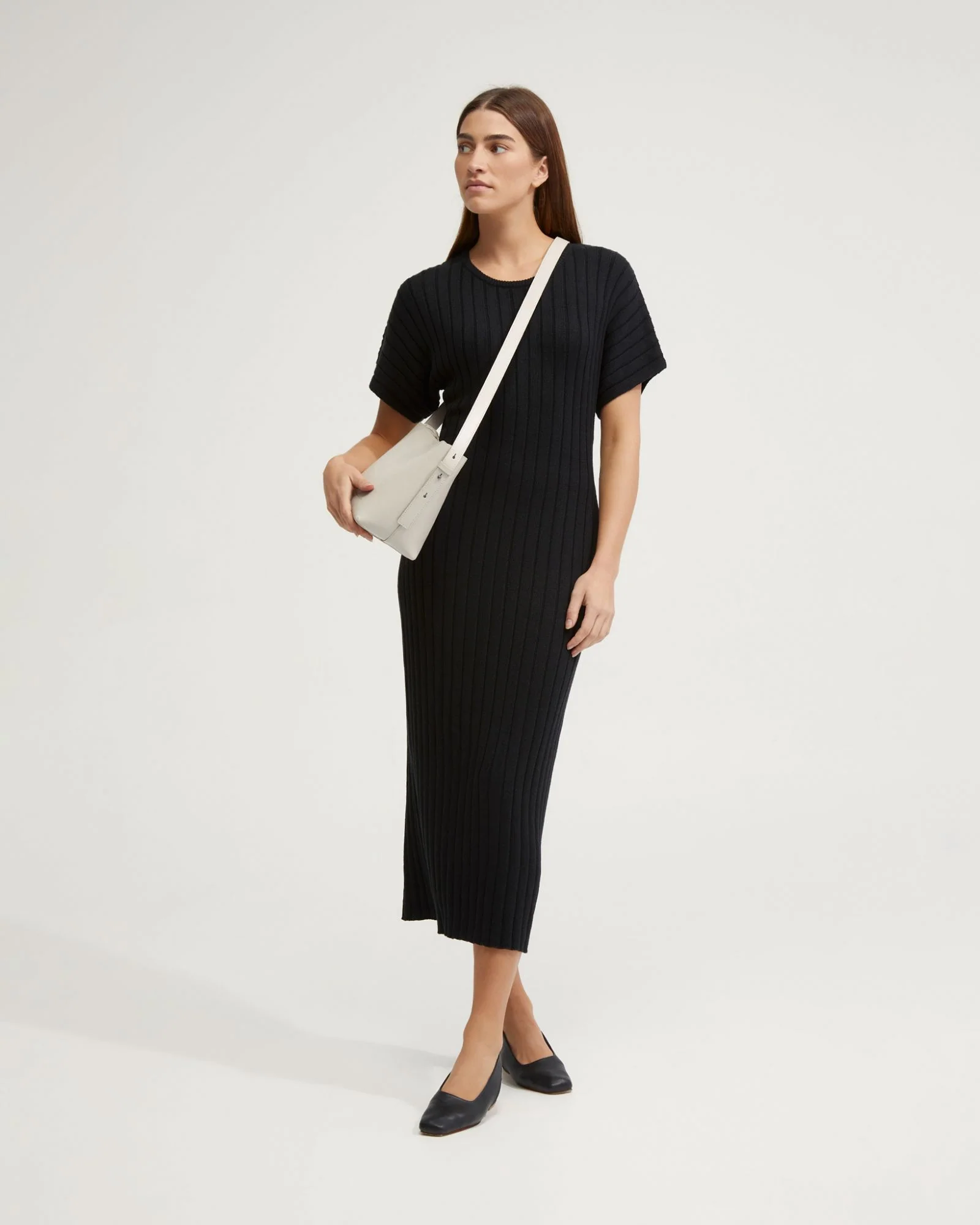 Maya Rib Short Sleeve Dress - Image 14