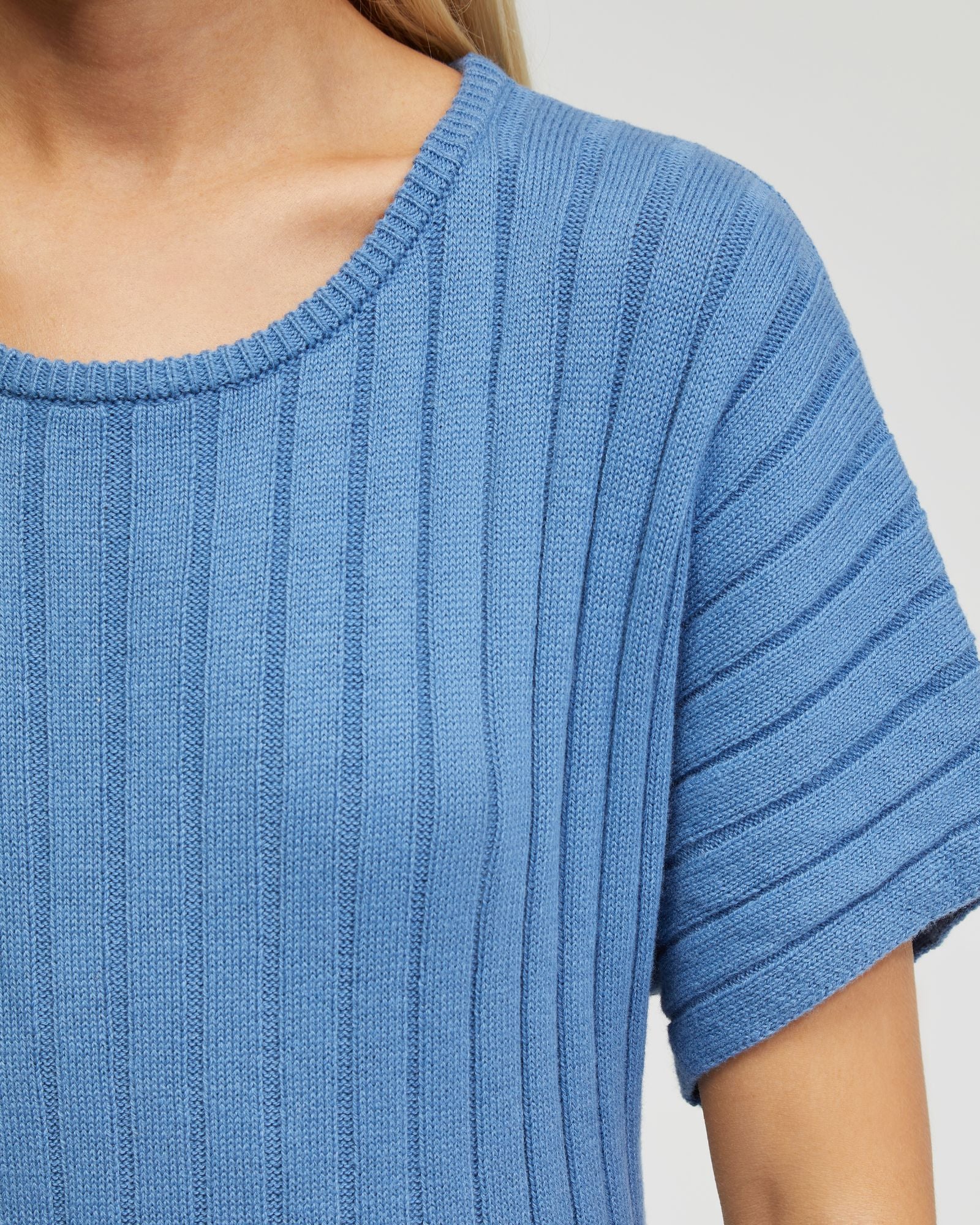 Maya Rib Short Sleeve Dress - Image 6