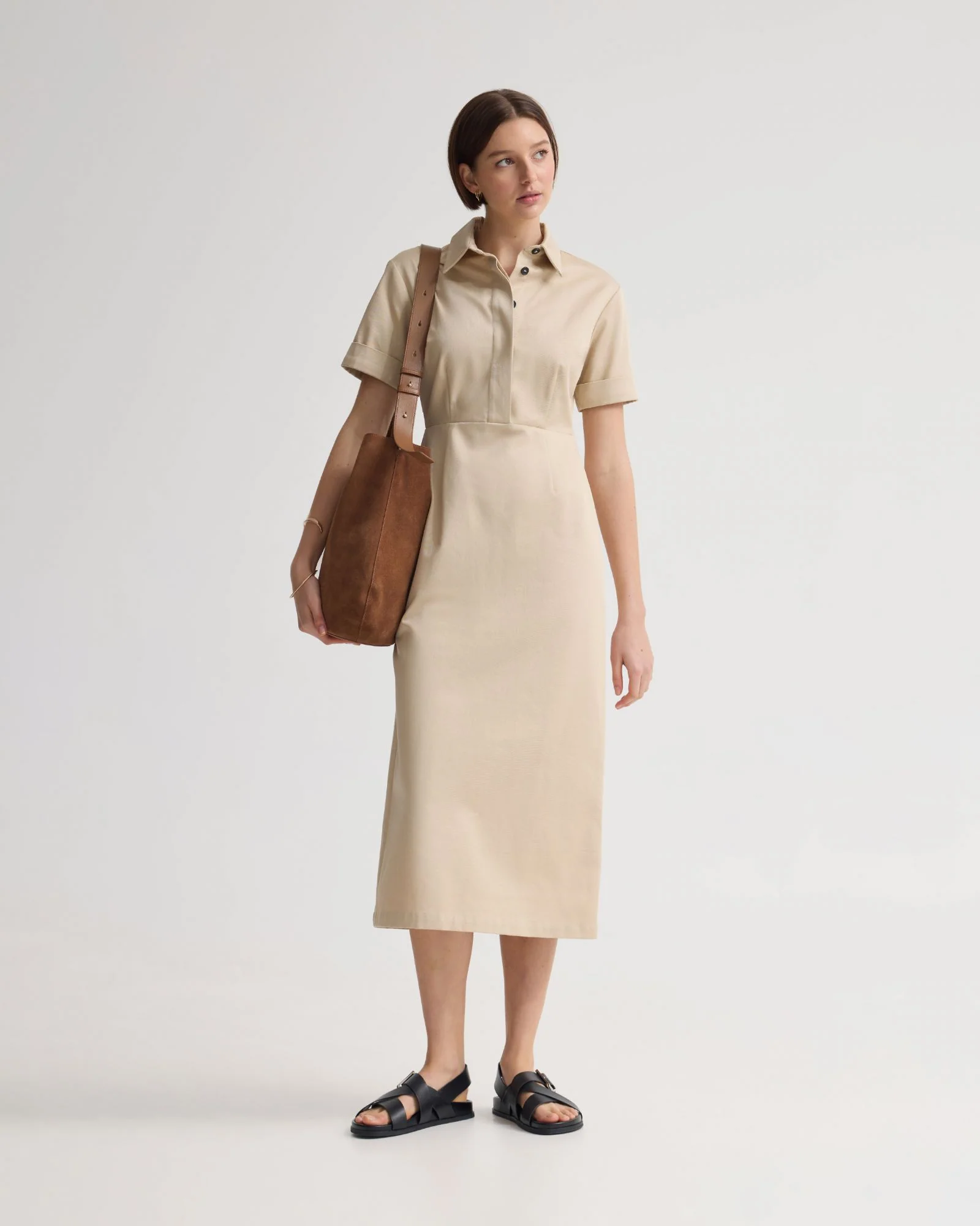Megan Cotton Safari Dress