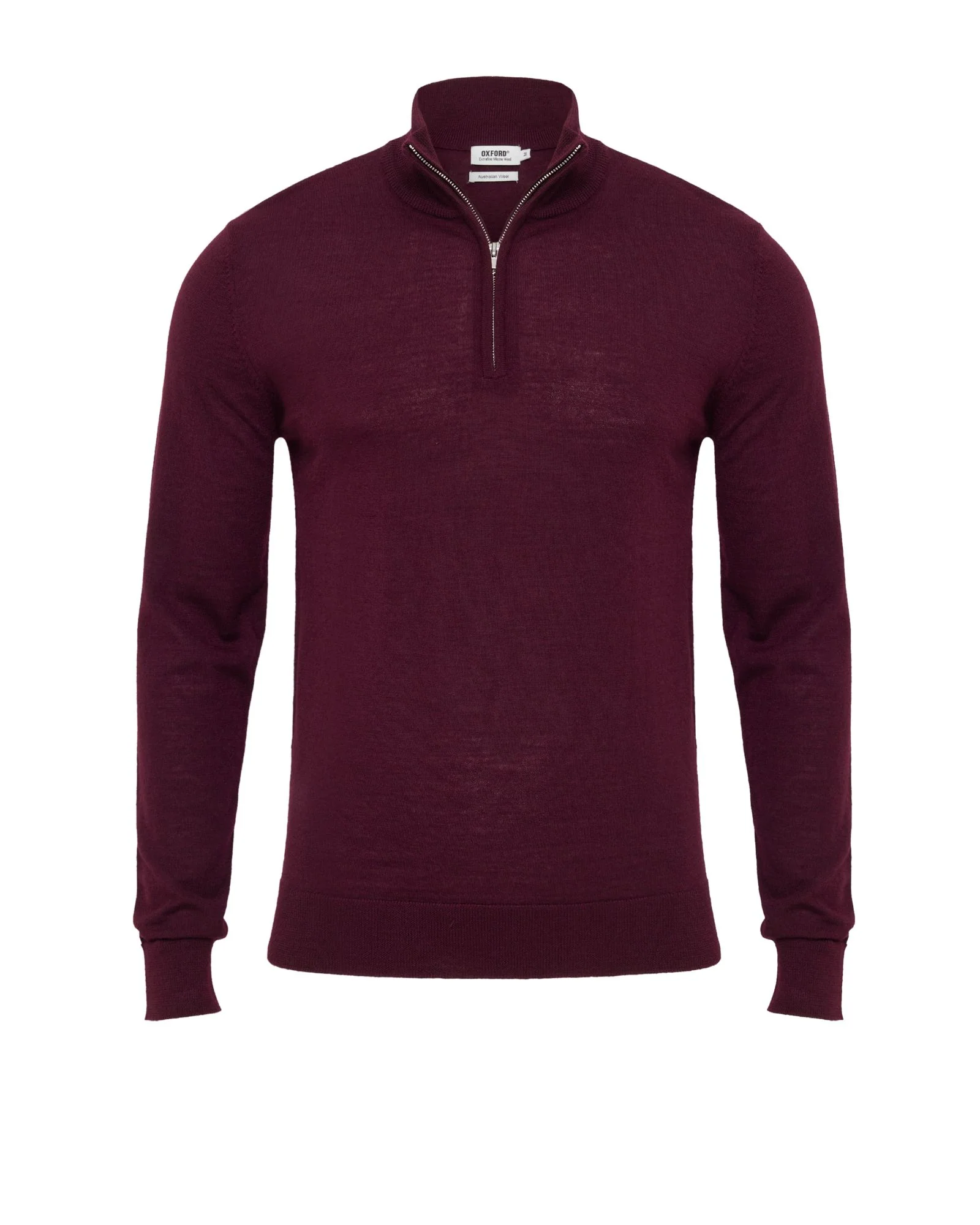Merino Zip-Neck Wool Pullover - Image 15