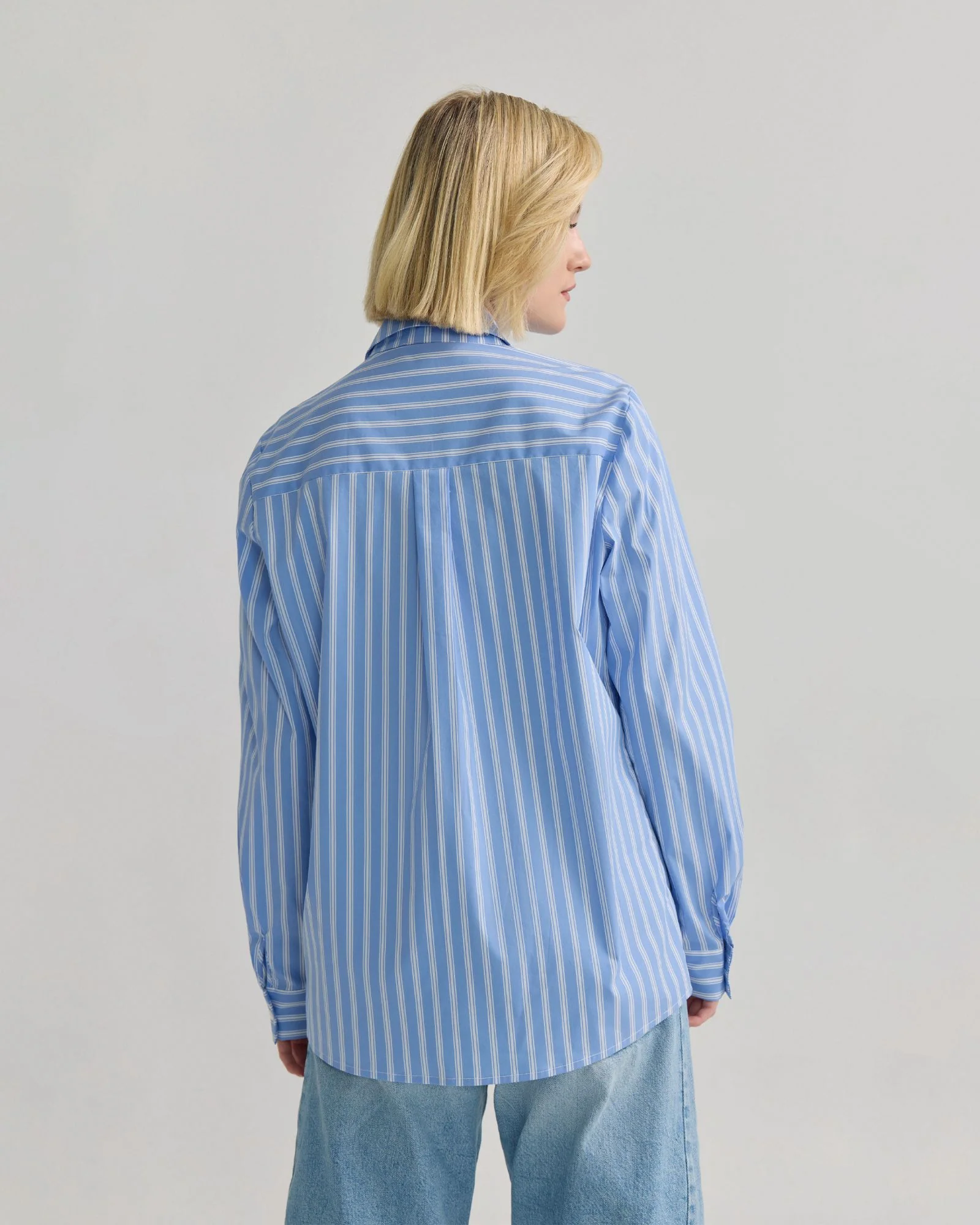 Mia Stretch Cotton Shirt - Image 3