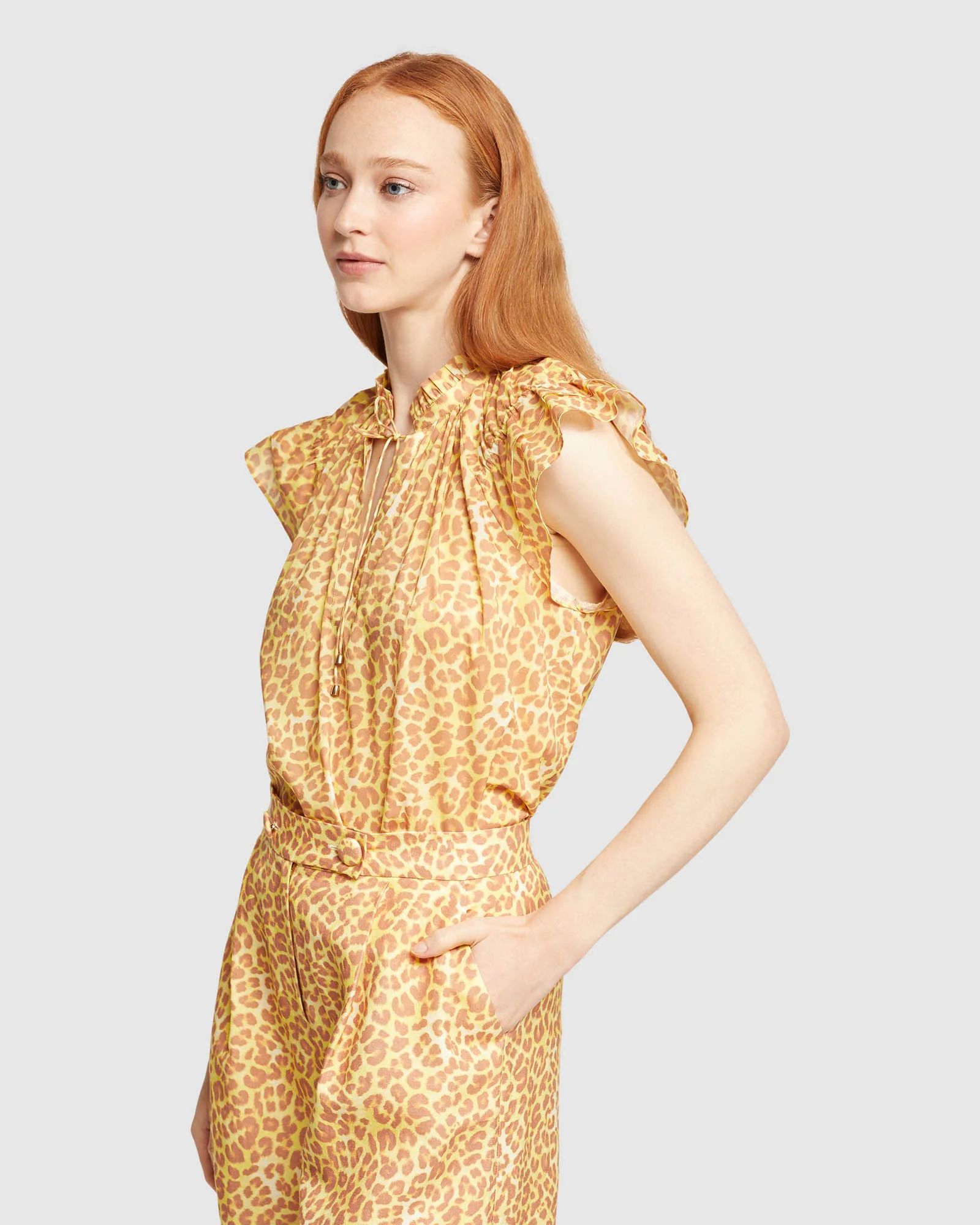 Mihall Animal Print Top - Image 2