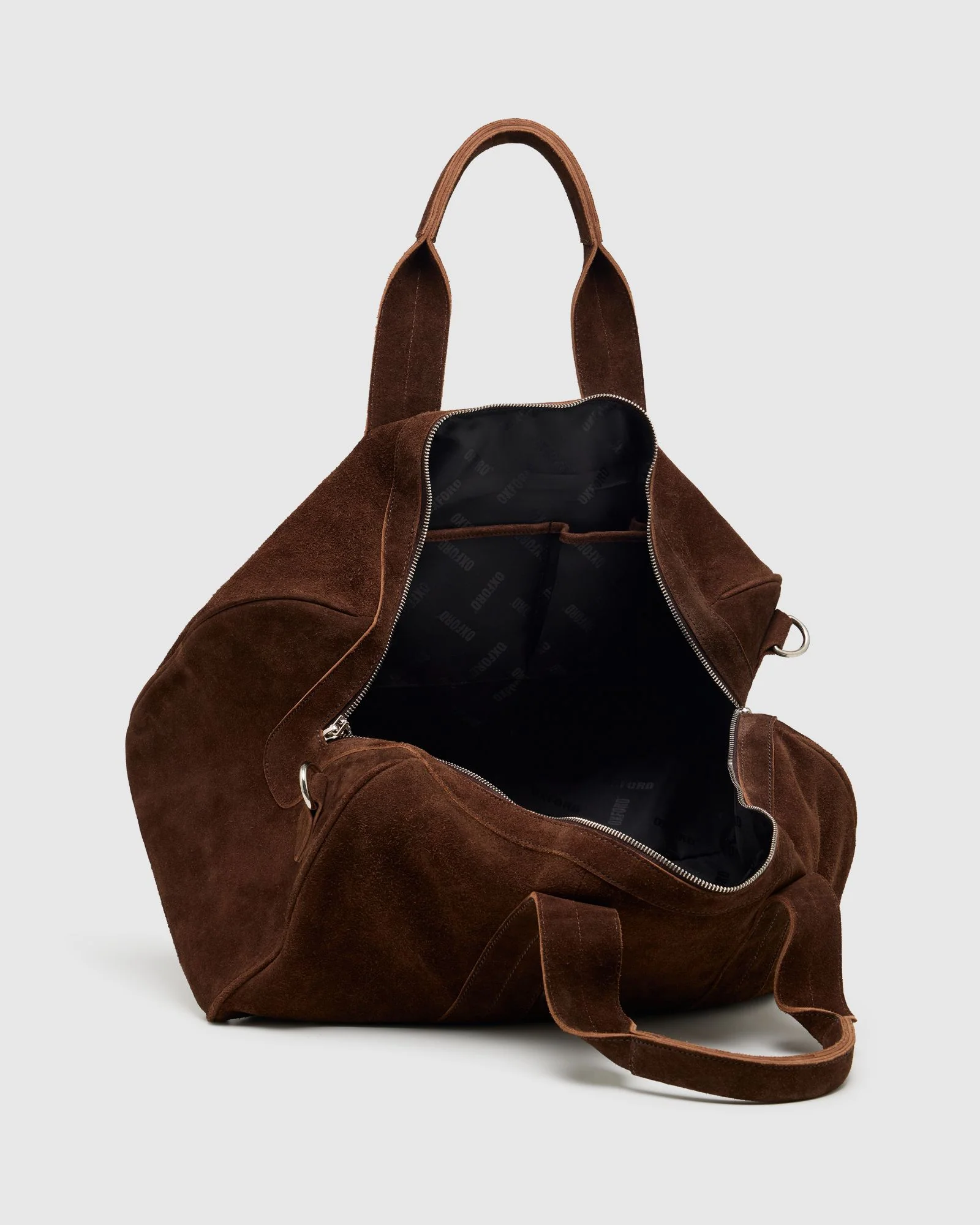 Miles Suede Weekender Bag - Image 5