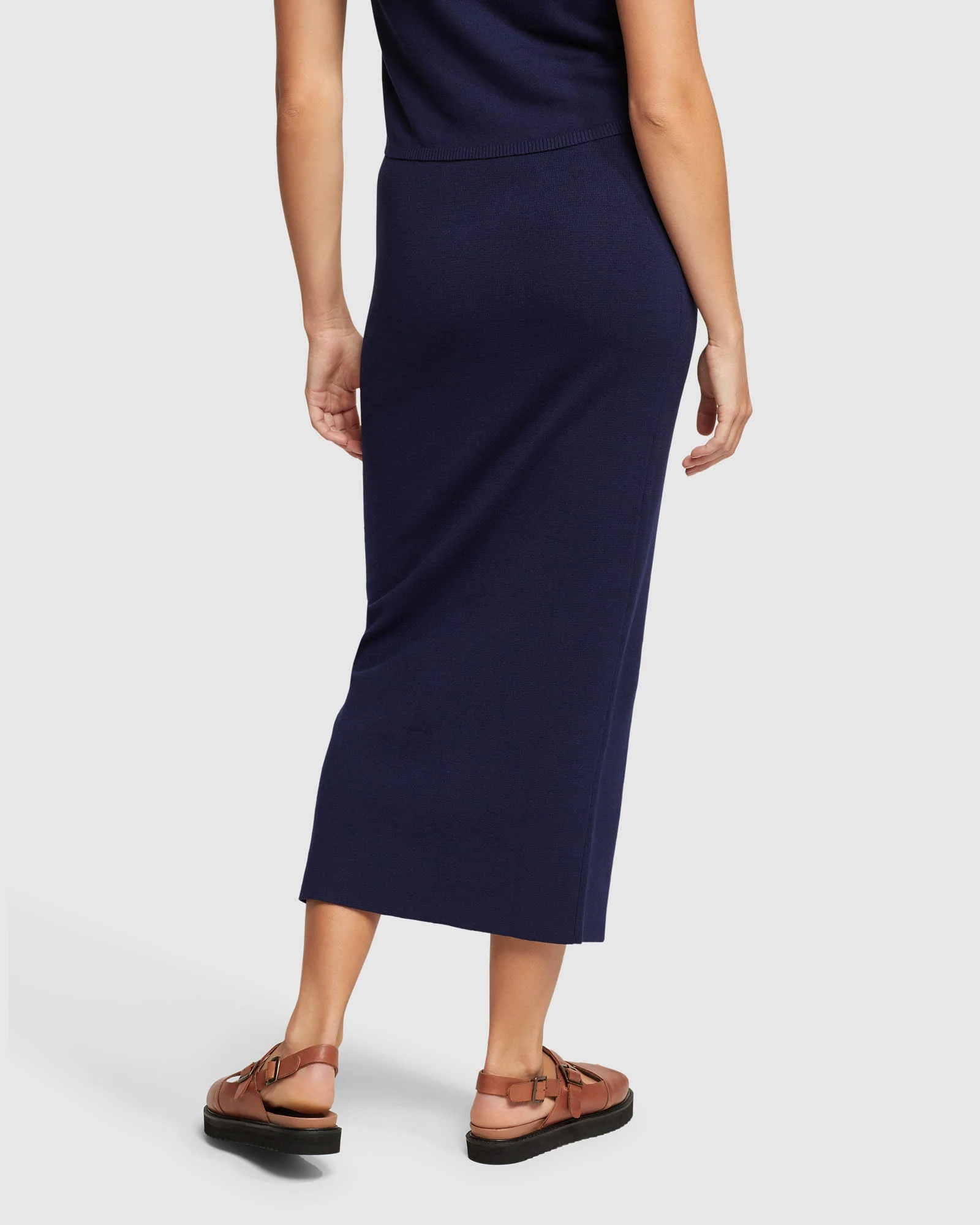 Millie Knitted Tube Skirt - Image 3