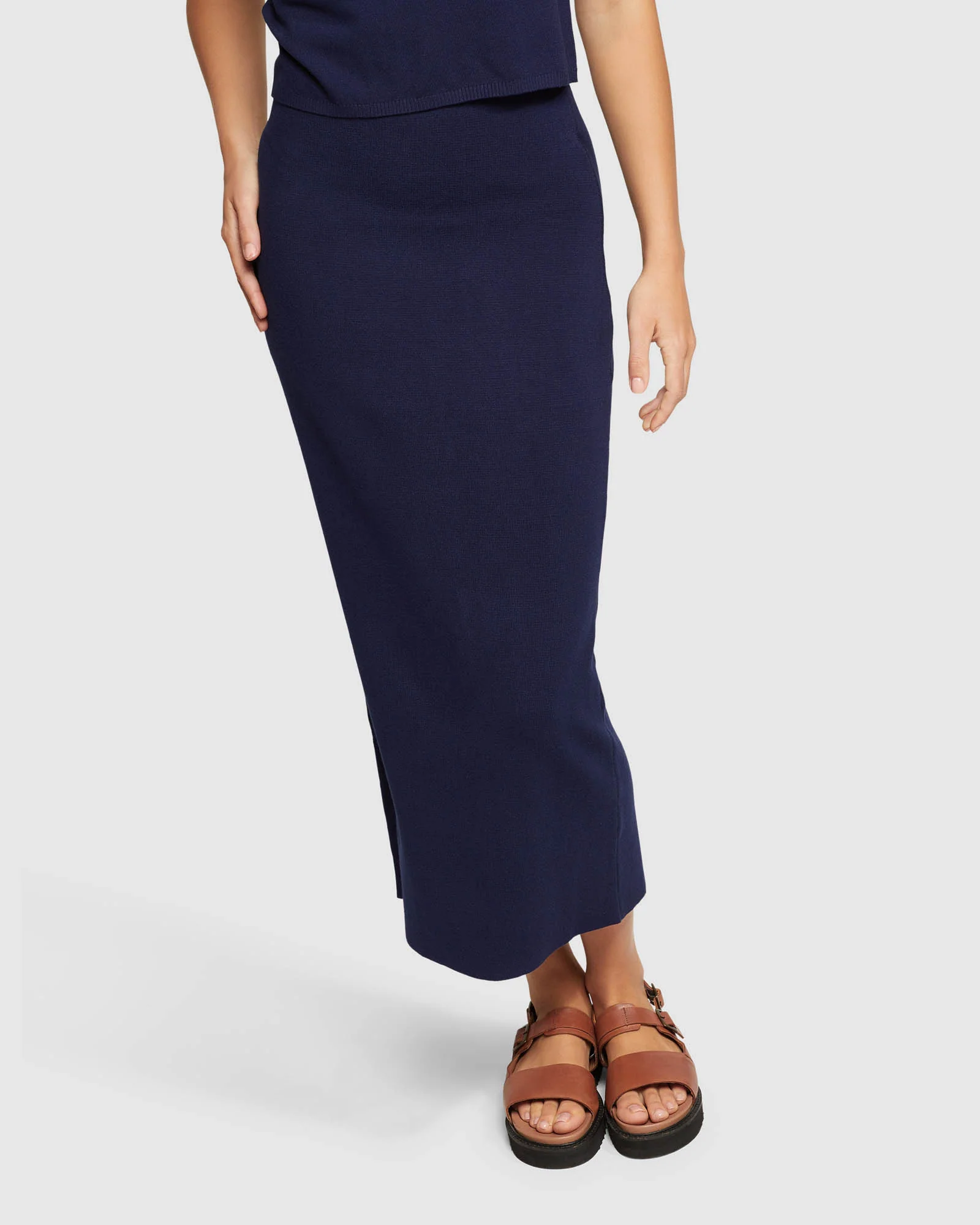 Millie Knitted Tube Skirt - Image 4