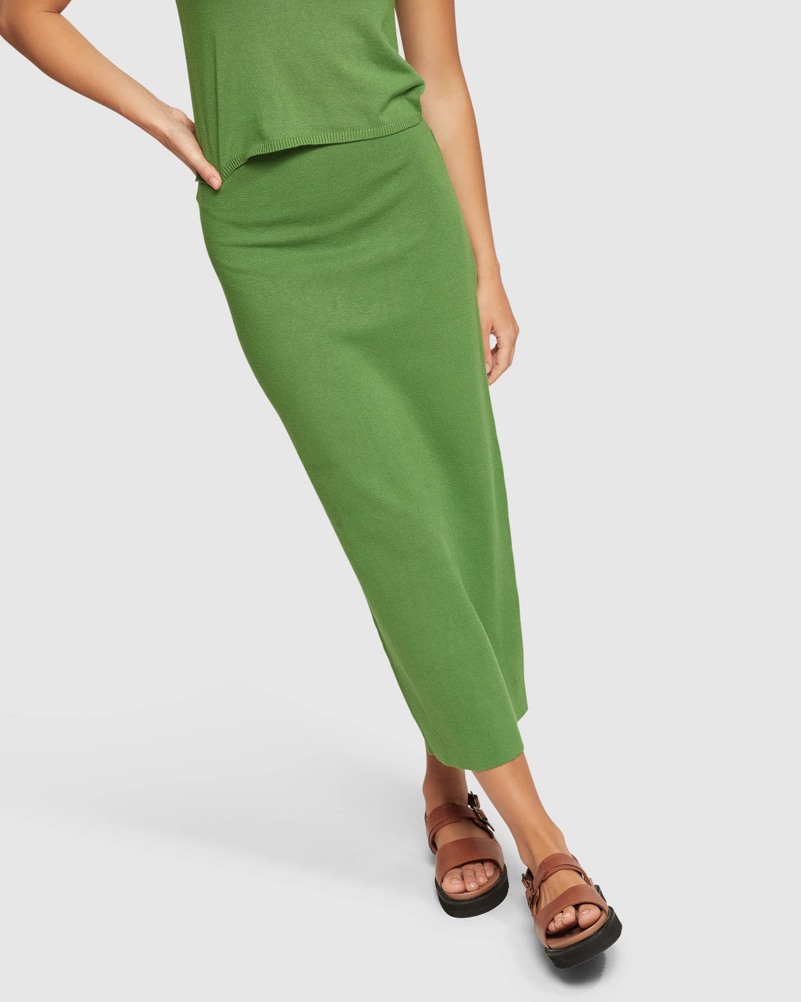Millie Knitted Tube Skirt - Image 9