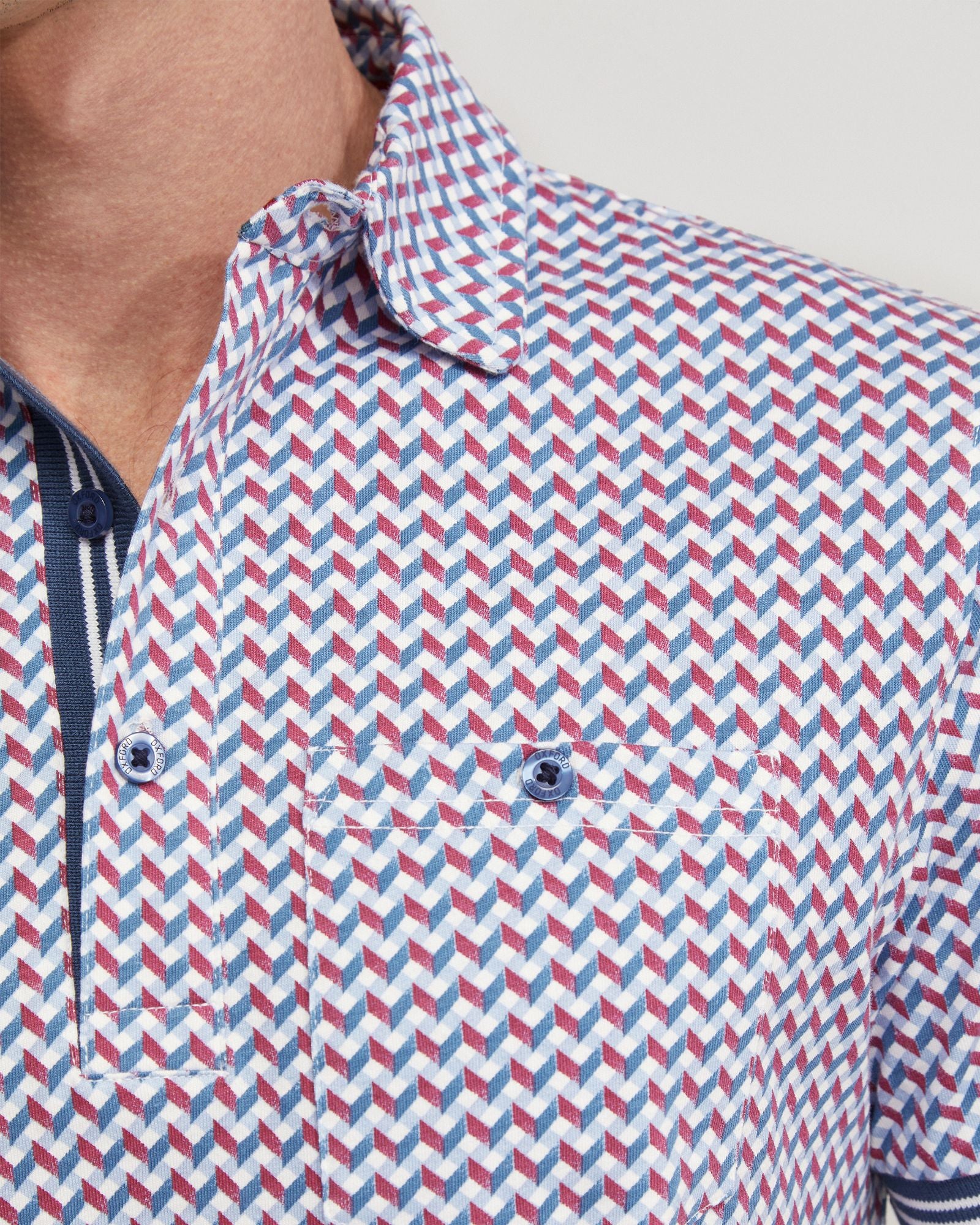 Milo Cotton Jersey Printed Polo - Image 12