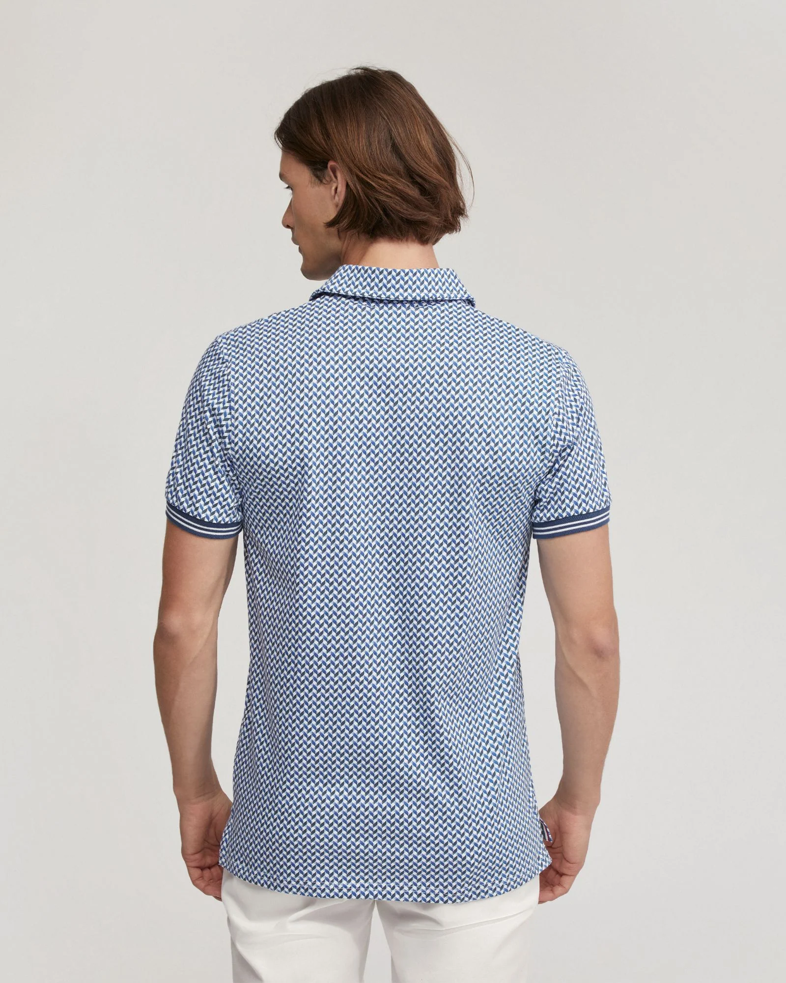 Milo Cotton Jersey Printed Polo - Image 3