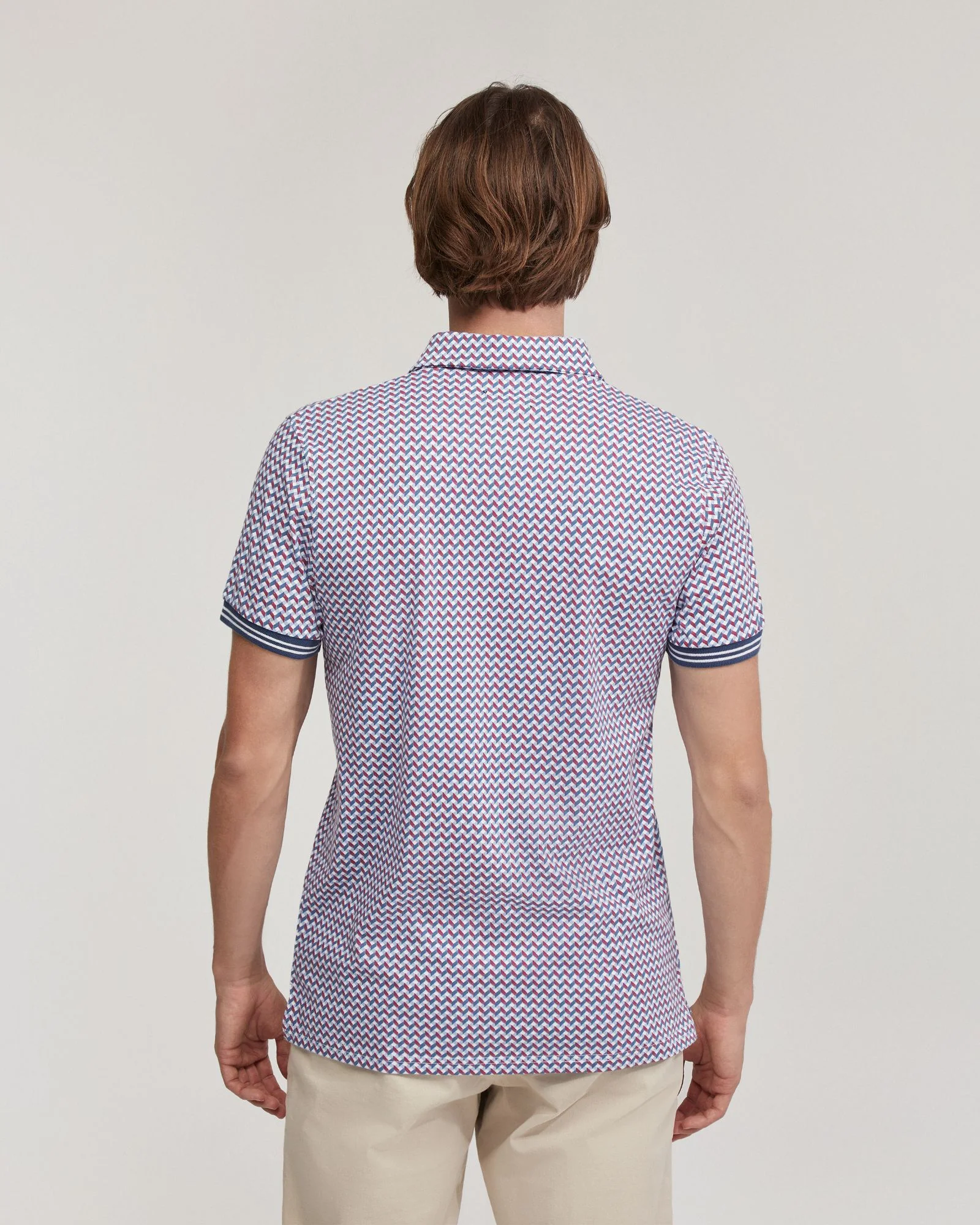 Milo Cotton Jersey Printed Polo - Image 9