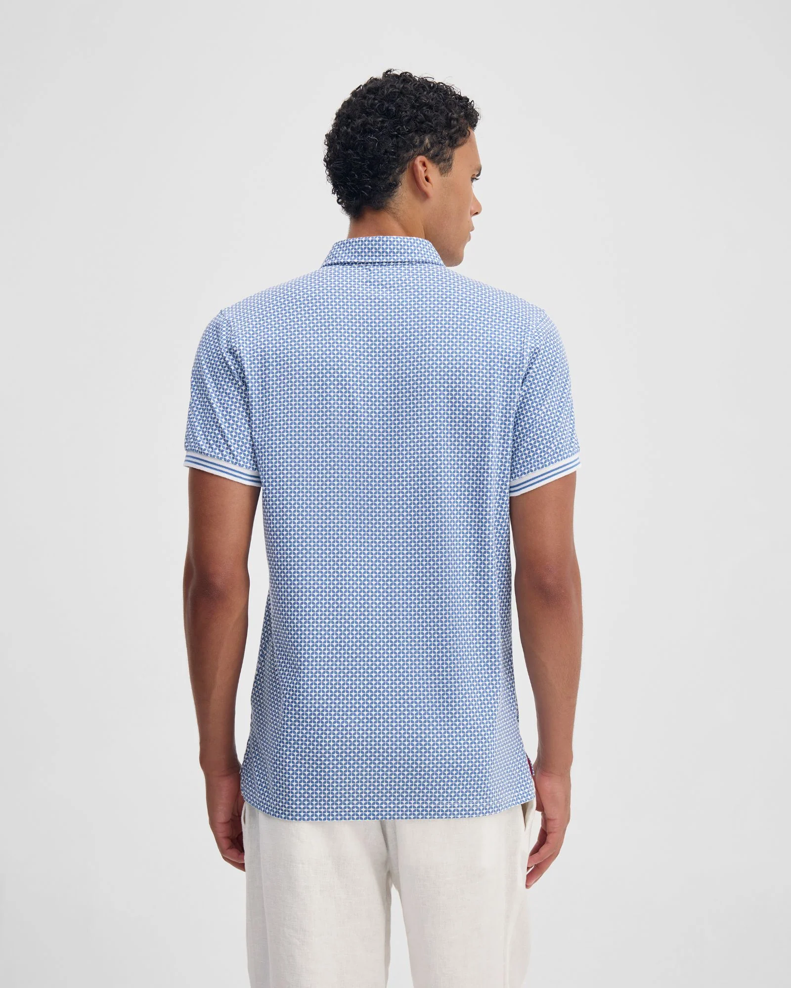 Milo Print Jersey Polo With Pocket - Image 4