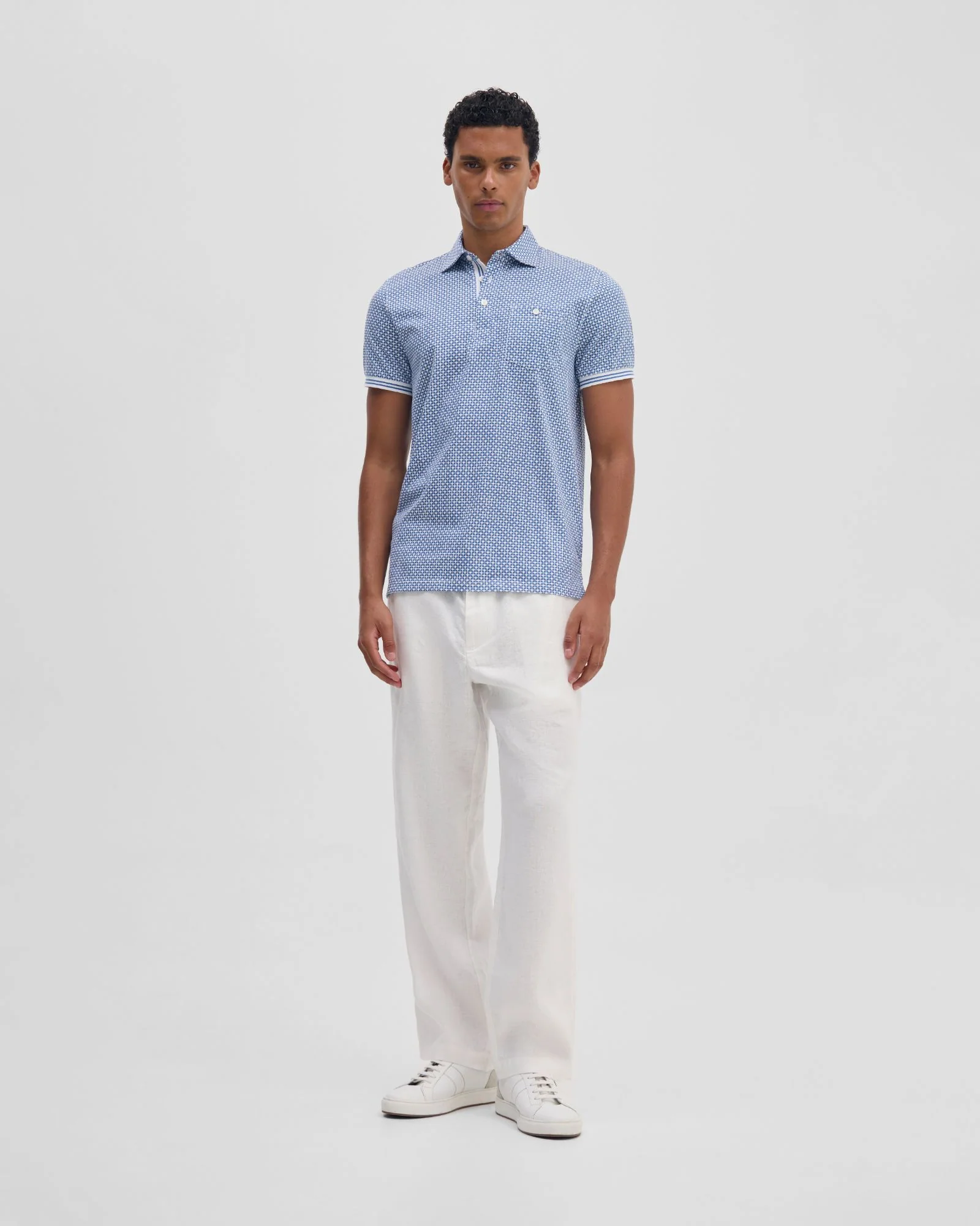 Milo Print Jersey Polo With Pocket - Image 8