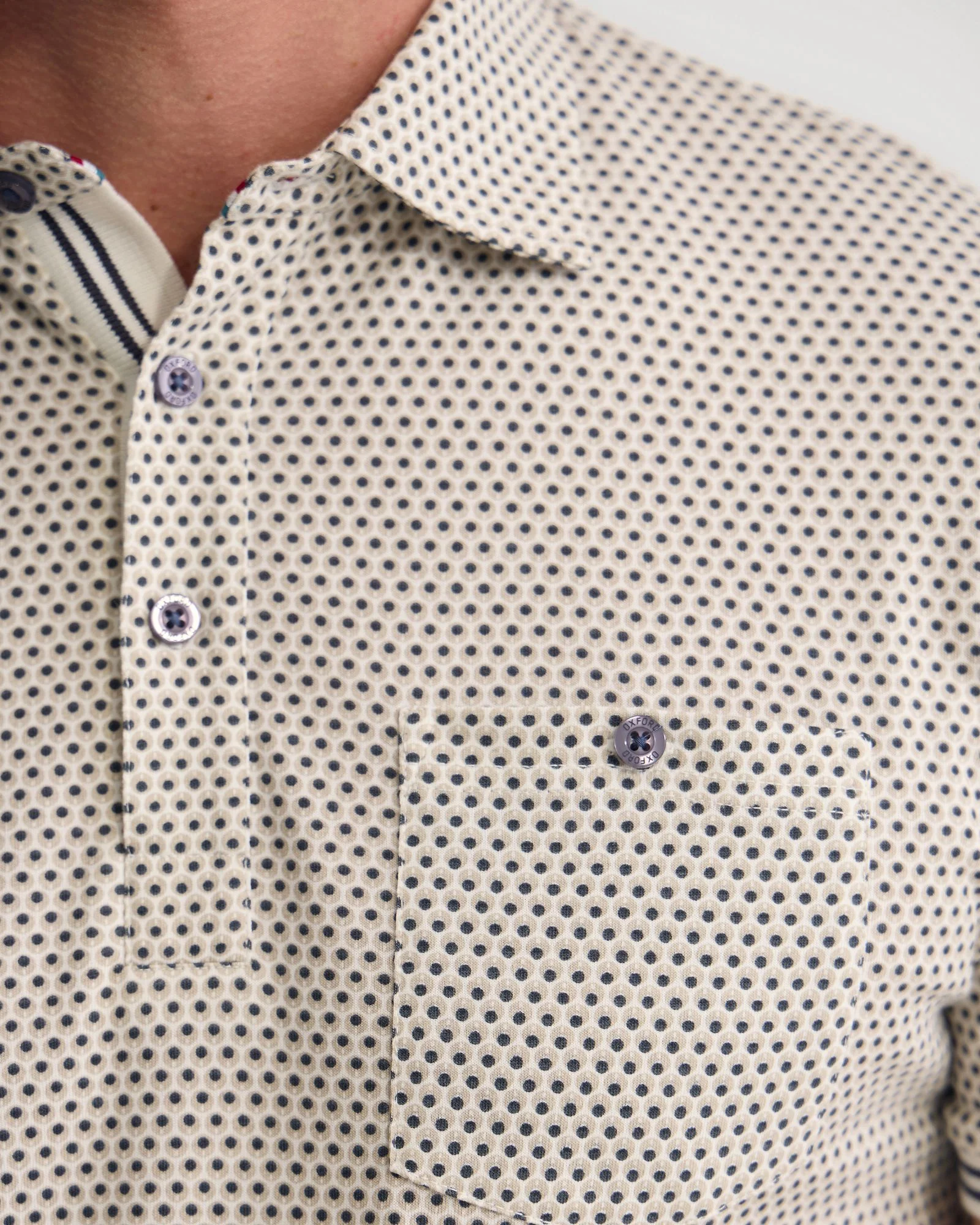 Milo Printed Jersey Polo With Pocket - Image 12