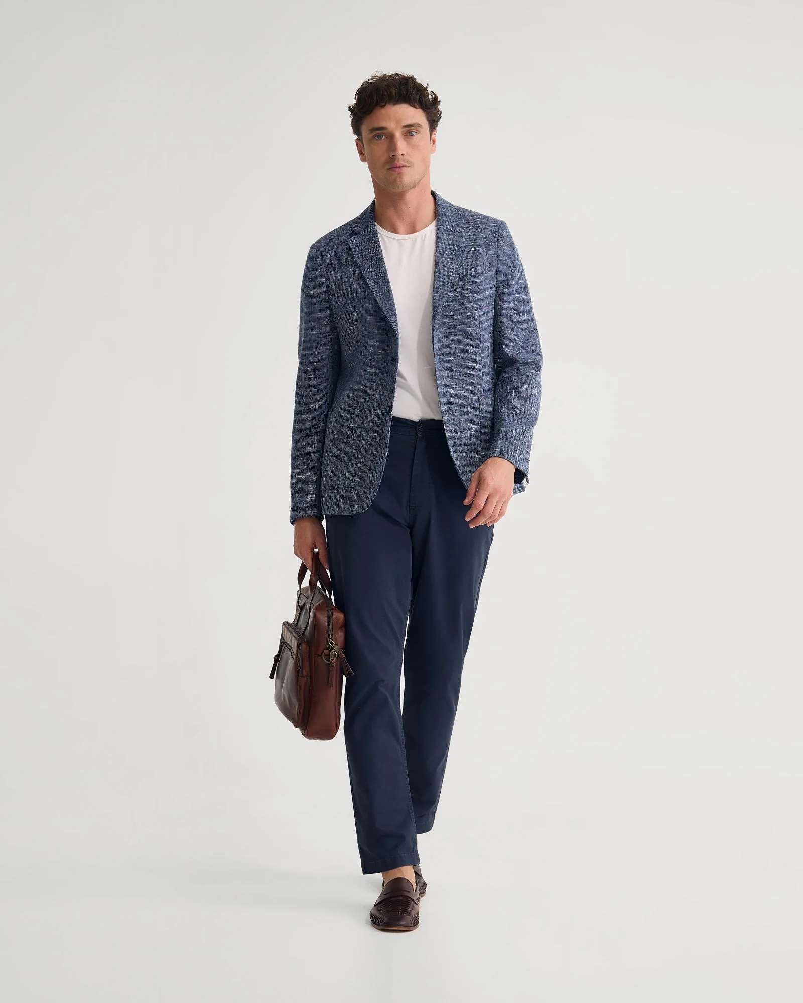 Milton Linen Blazer - Image 8