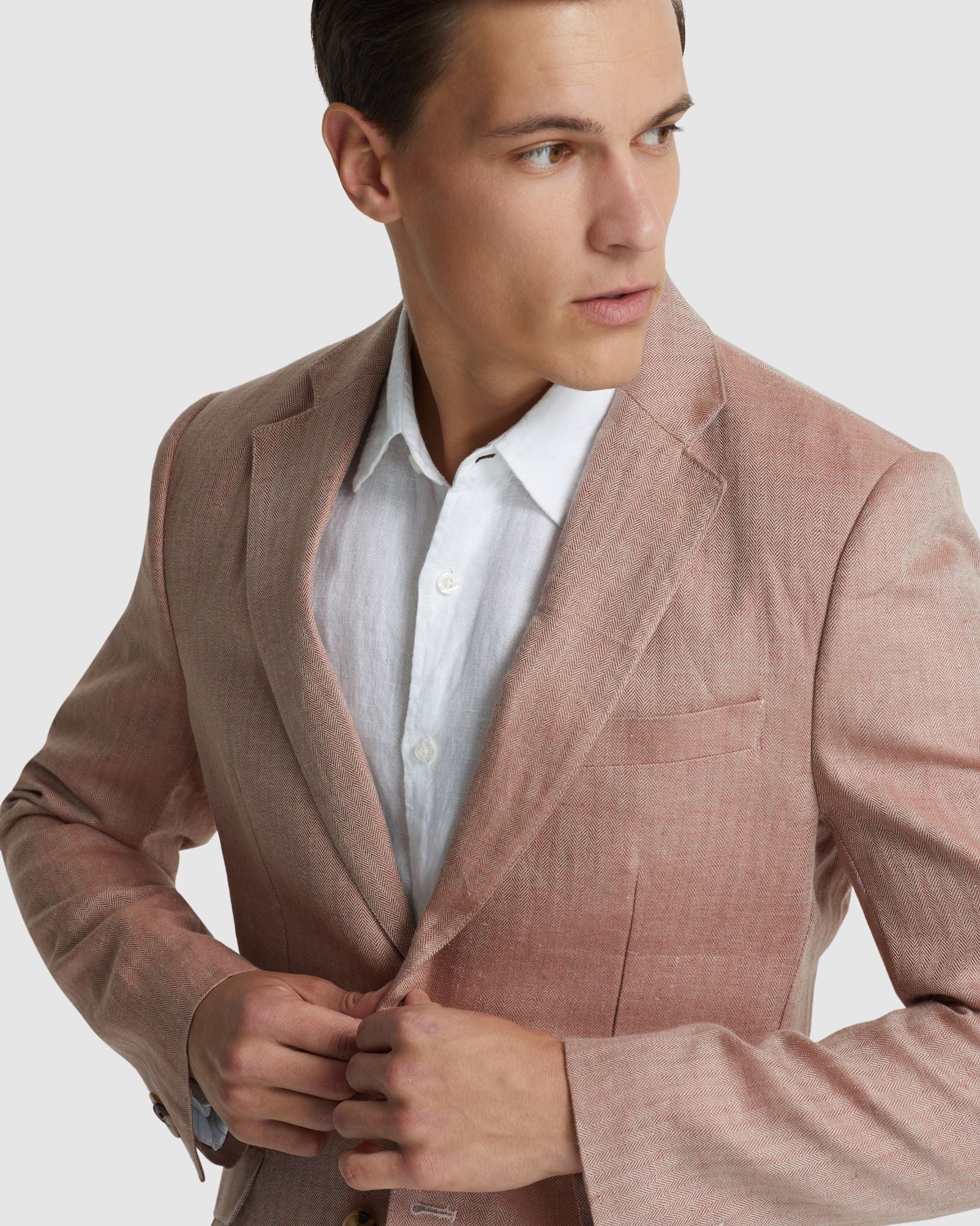 Milton Linen Blazer - Image 4