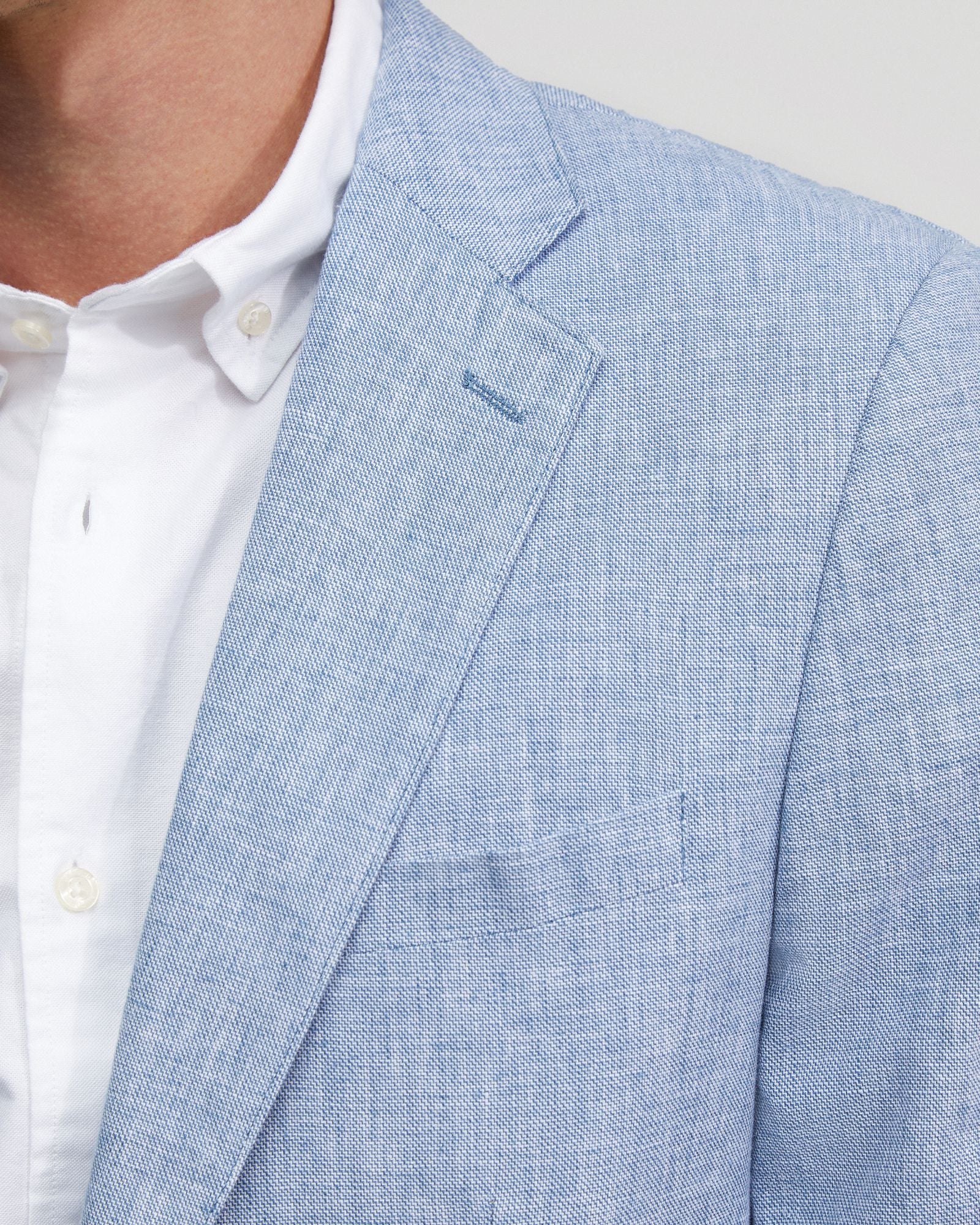Milton Linen Blend Blazer - Image 6