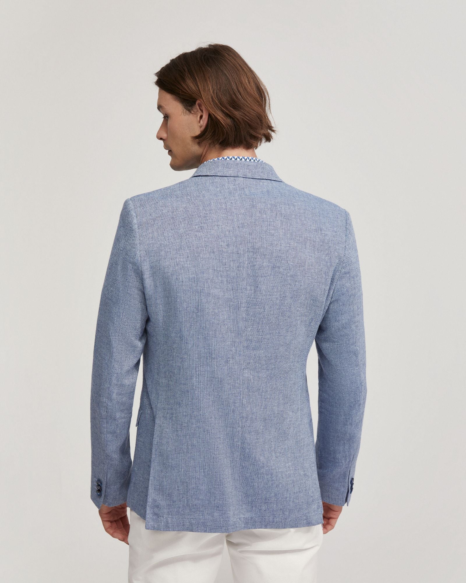 Milton Linen Blend Blazer - Image 3