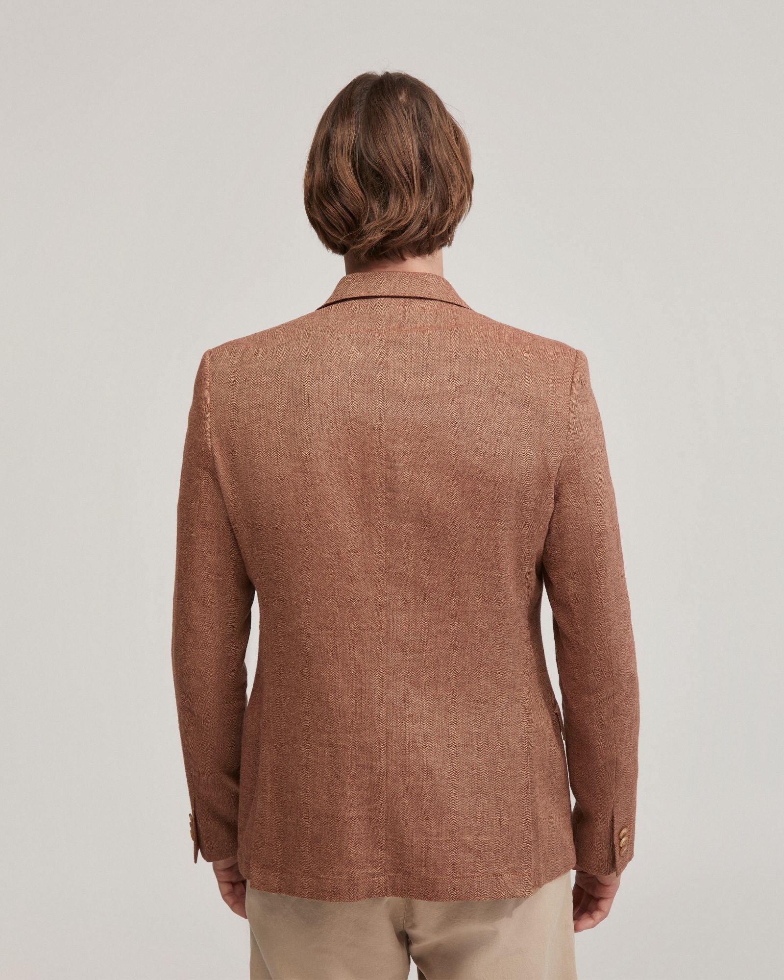 Milton Linen Blend Blazer - Image 9