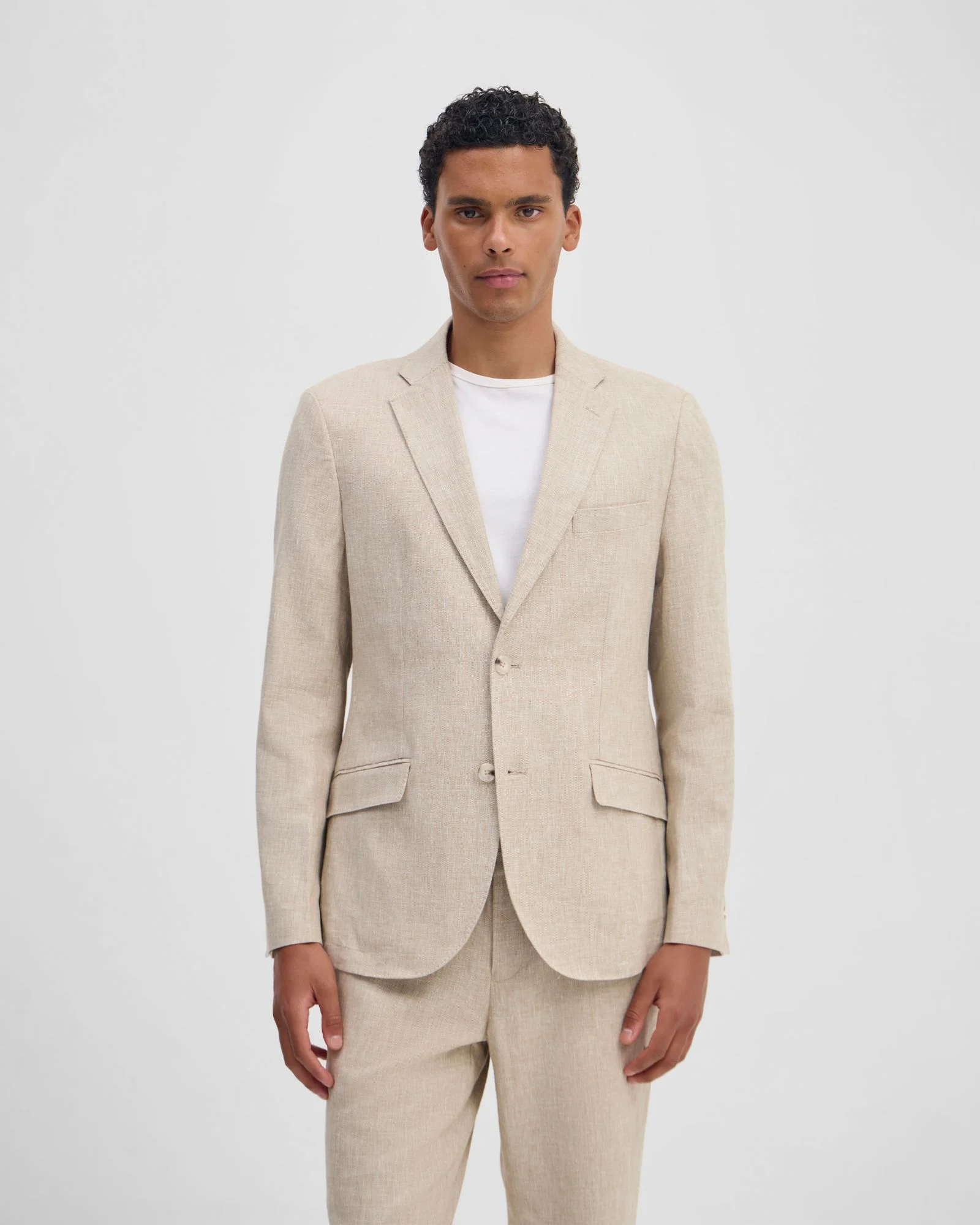 Milton Linen Blend Blazer - Image 13