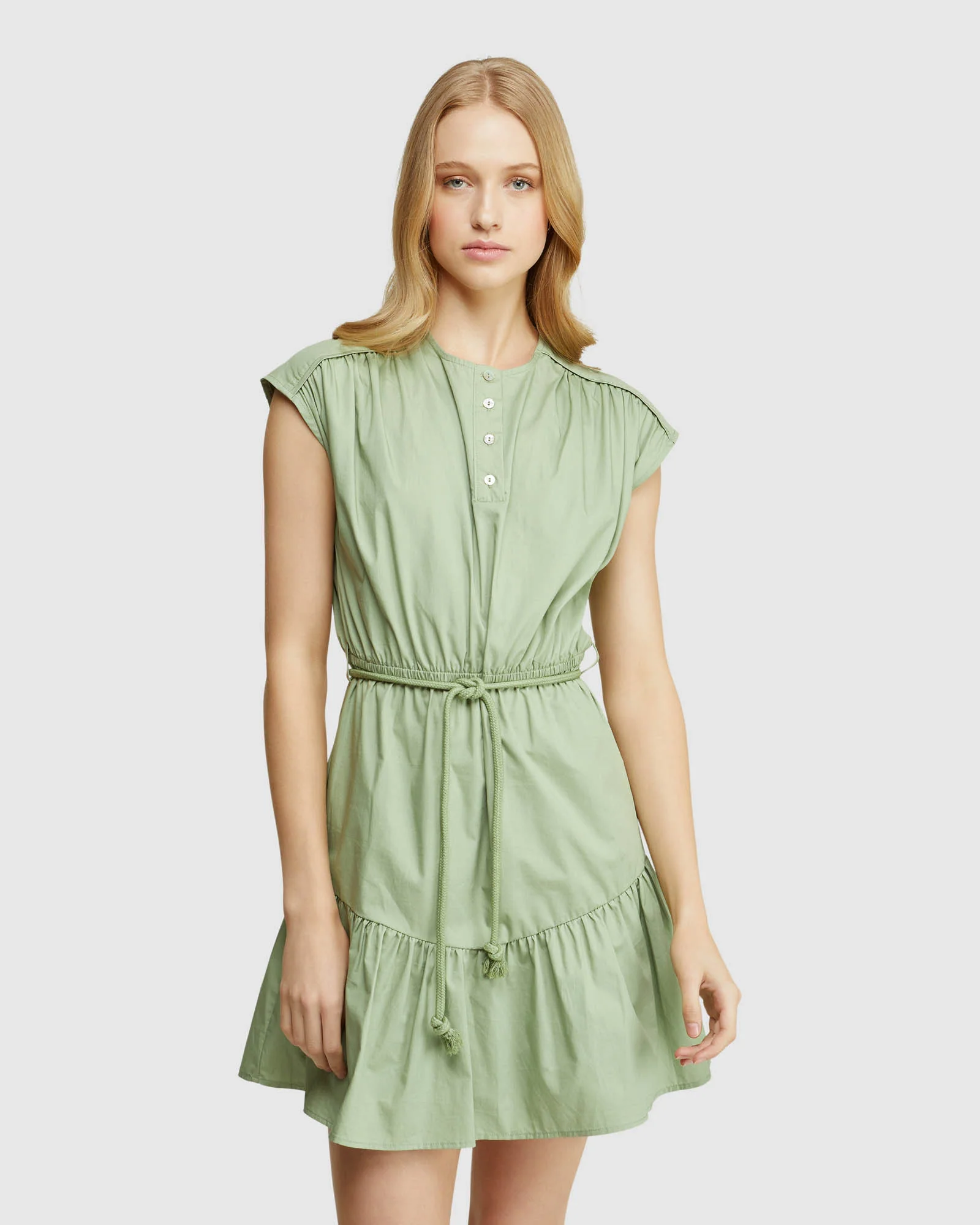 Naha Poplin Dress - Image 7