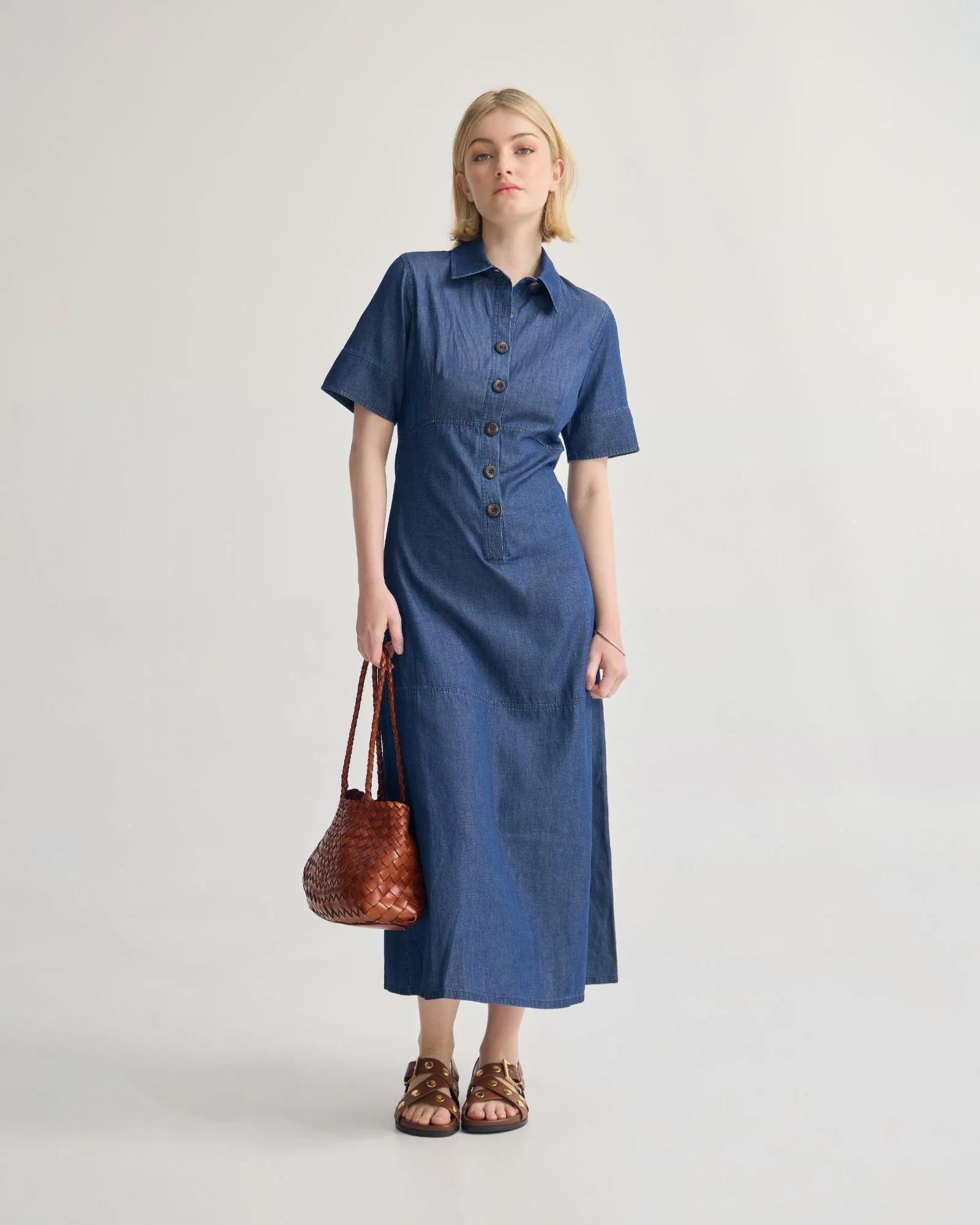 Natachia Button Up Dress