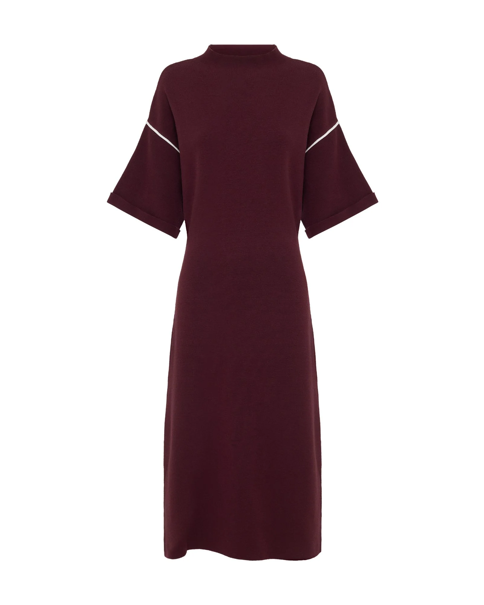 Natalya Knit Contrast Piping Dress