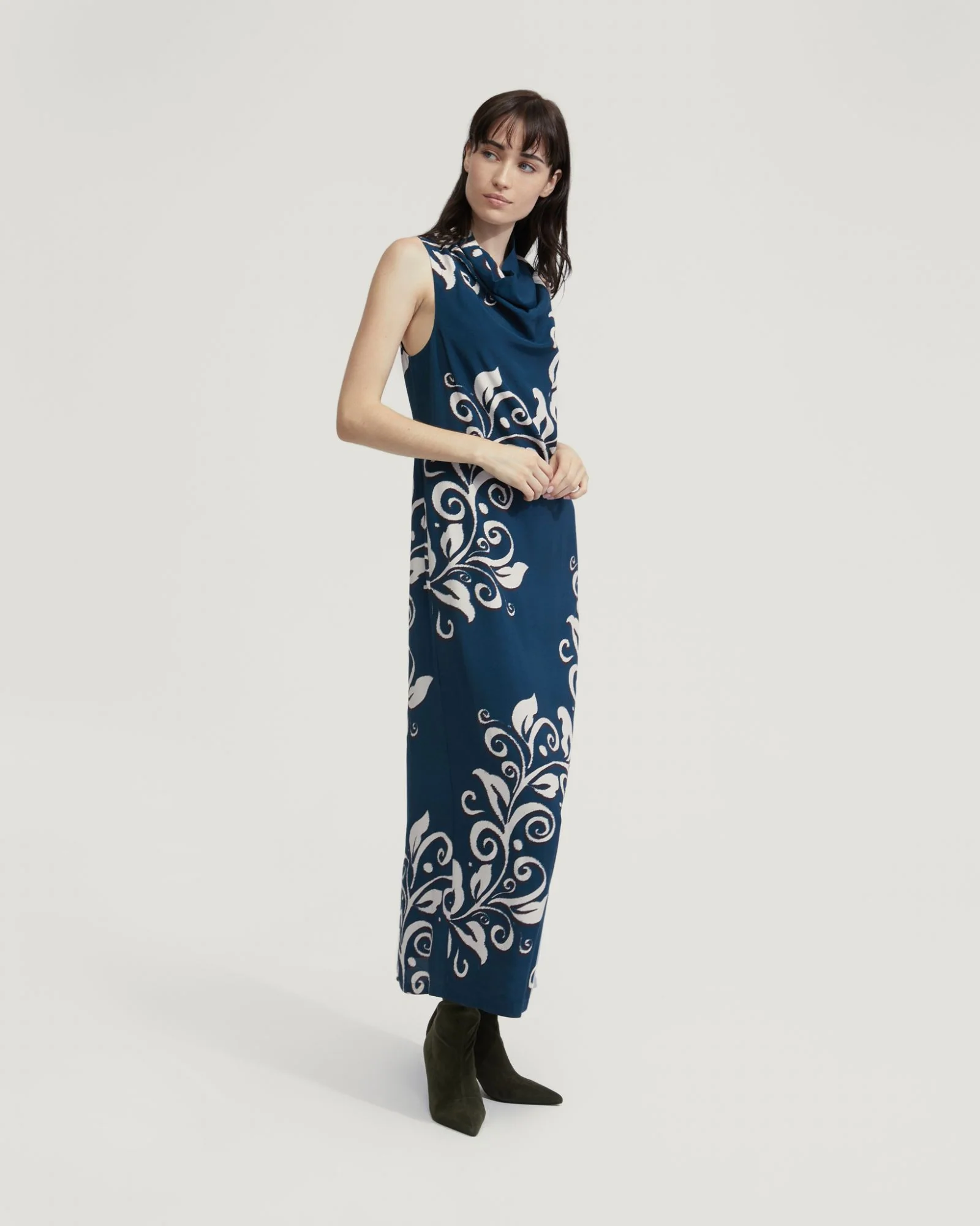 Natasha Floral Print Dress - Image 5