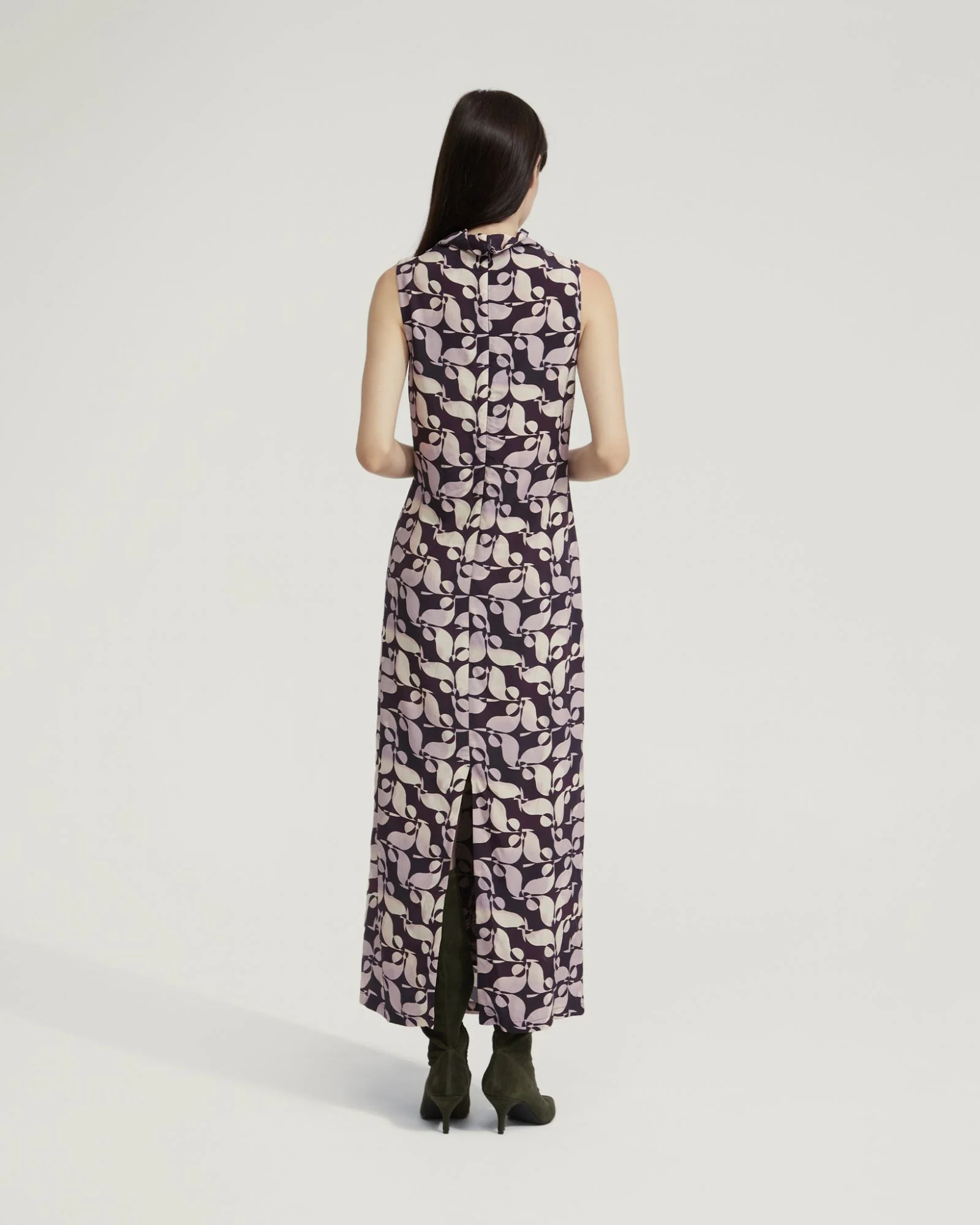 Natasha Printed Dress - Image 3