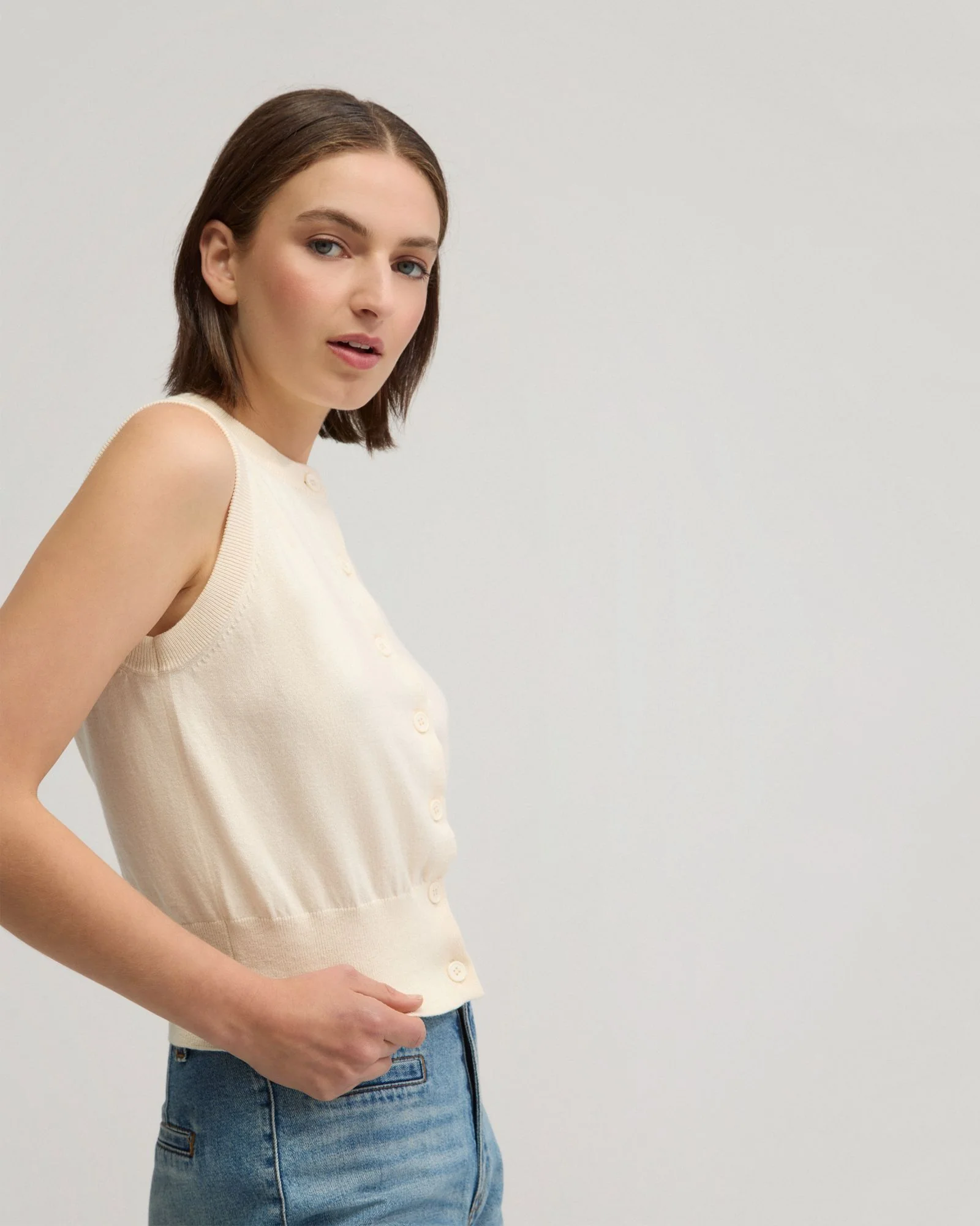 Nema Button Up Knit - Image 10