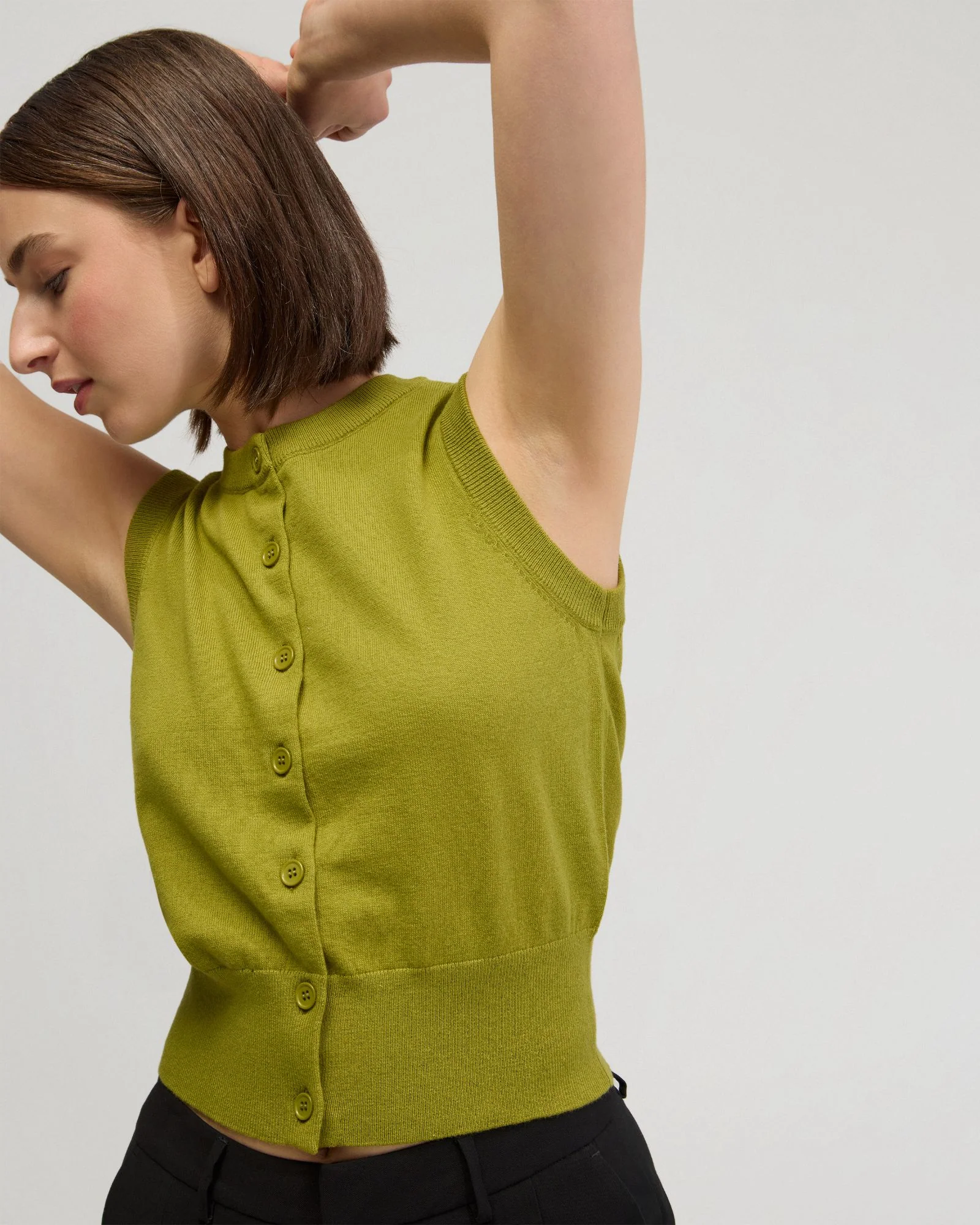 Nema Button Up Knit - Image 4