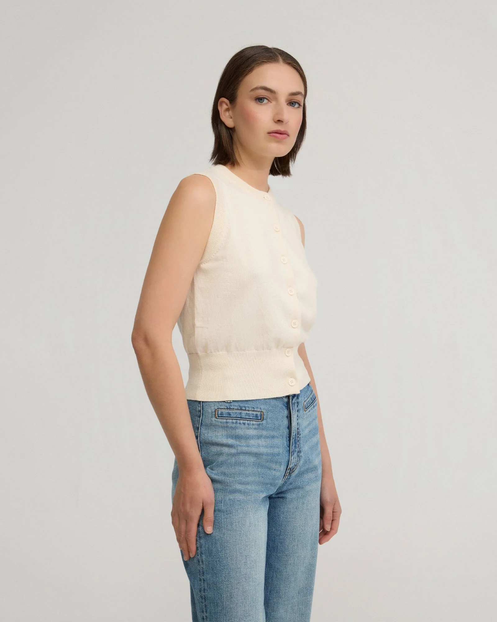Nema Button Up Knit - Image 8