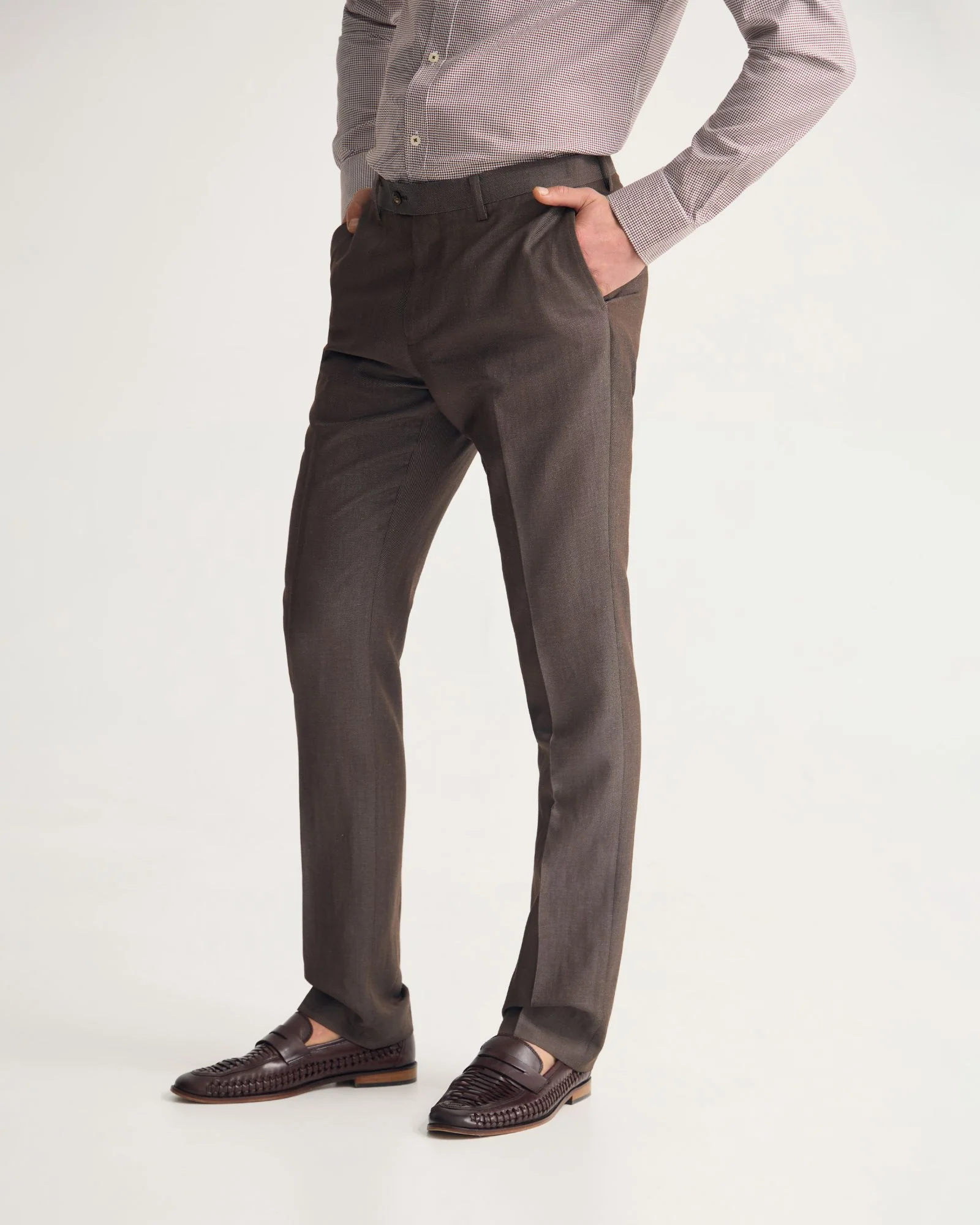 New Hopkins Wool Suit Trousers - Image 3