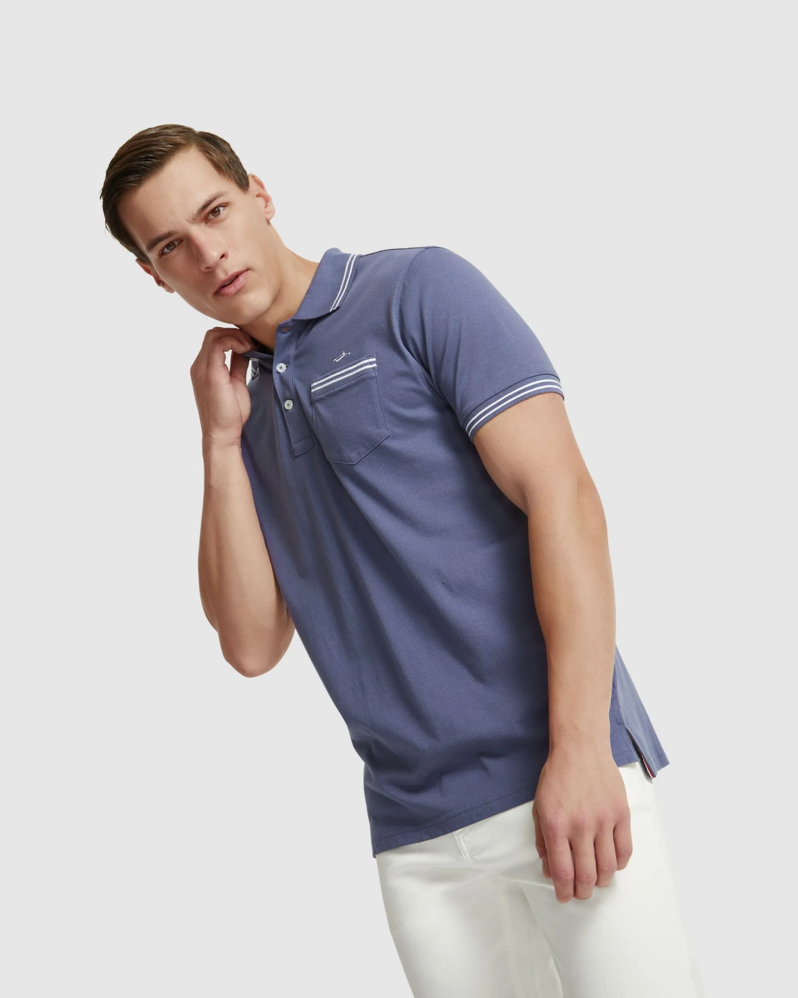 Nickson Jersey Tipping Polo - Image 10