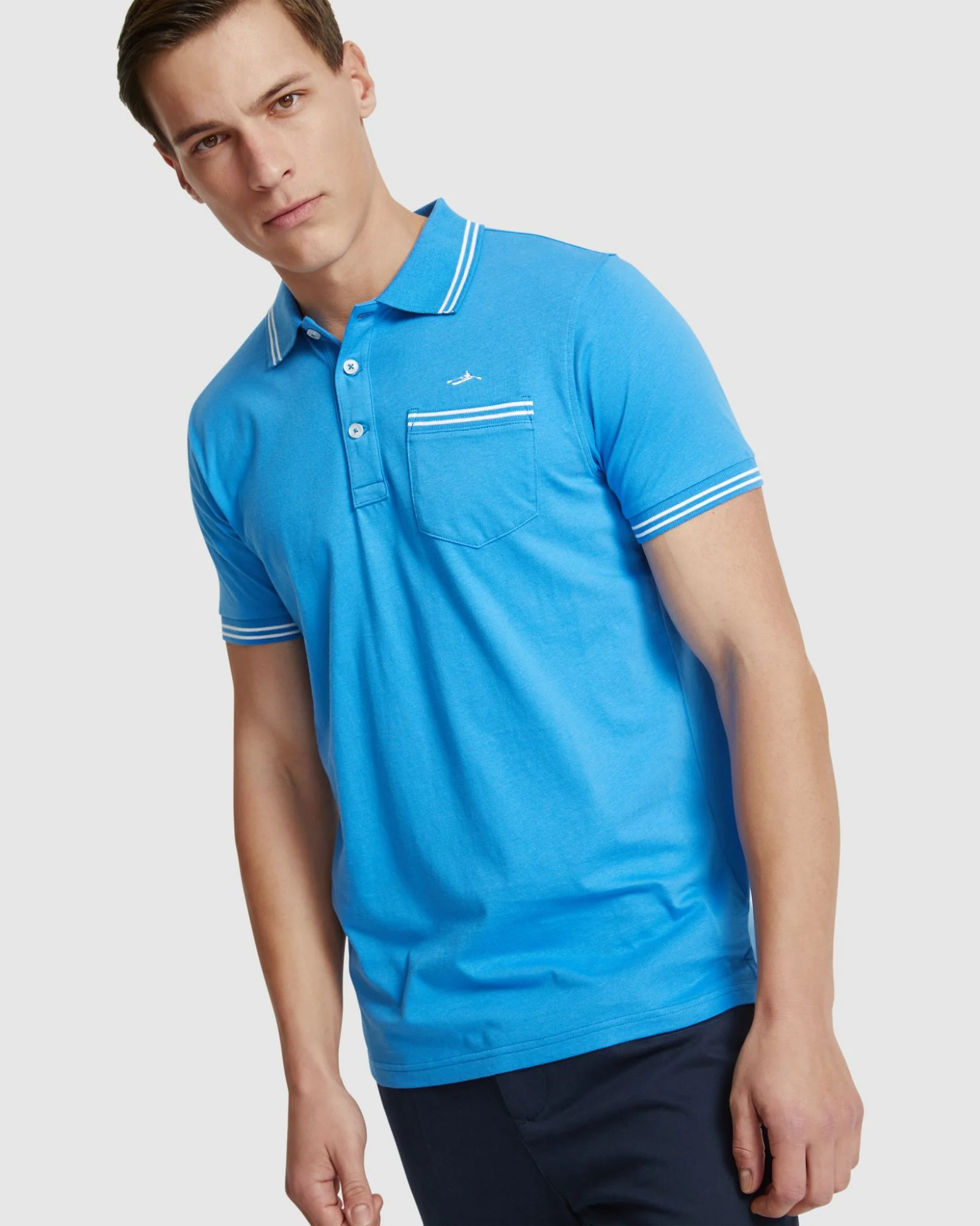 Nickson Jersey Tipping Polo - Image 4