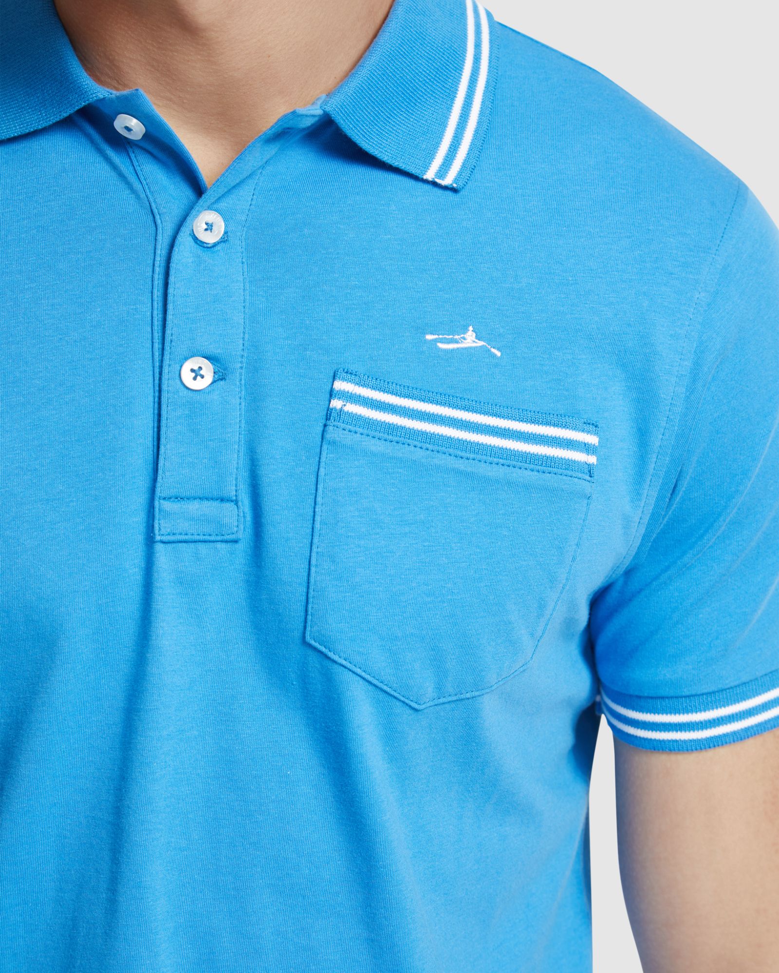 Nickson Jersey Tipping Polo - Image 6