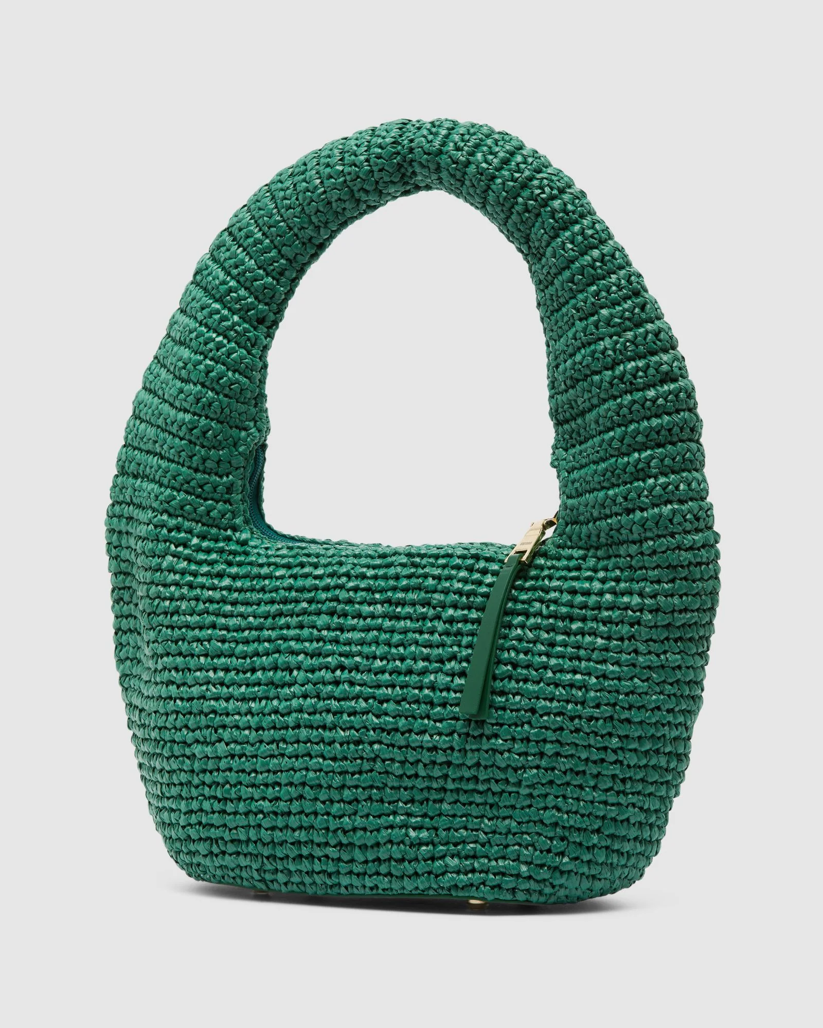 Nina Raffia Shoulder Bag - Image 5