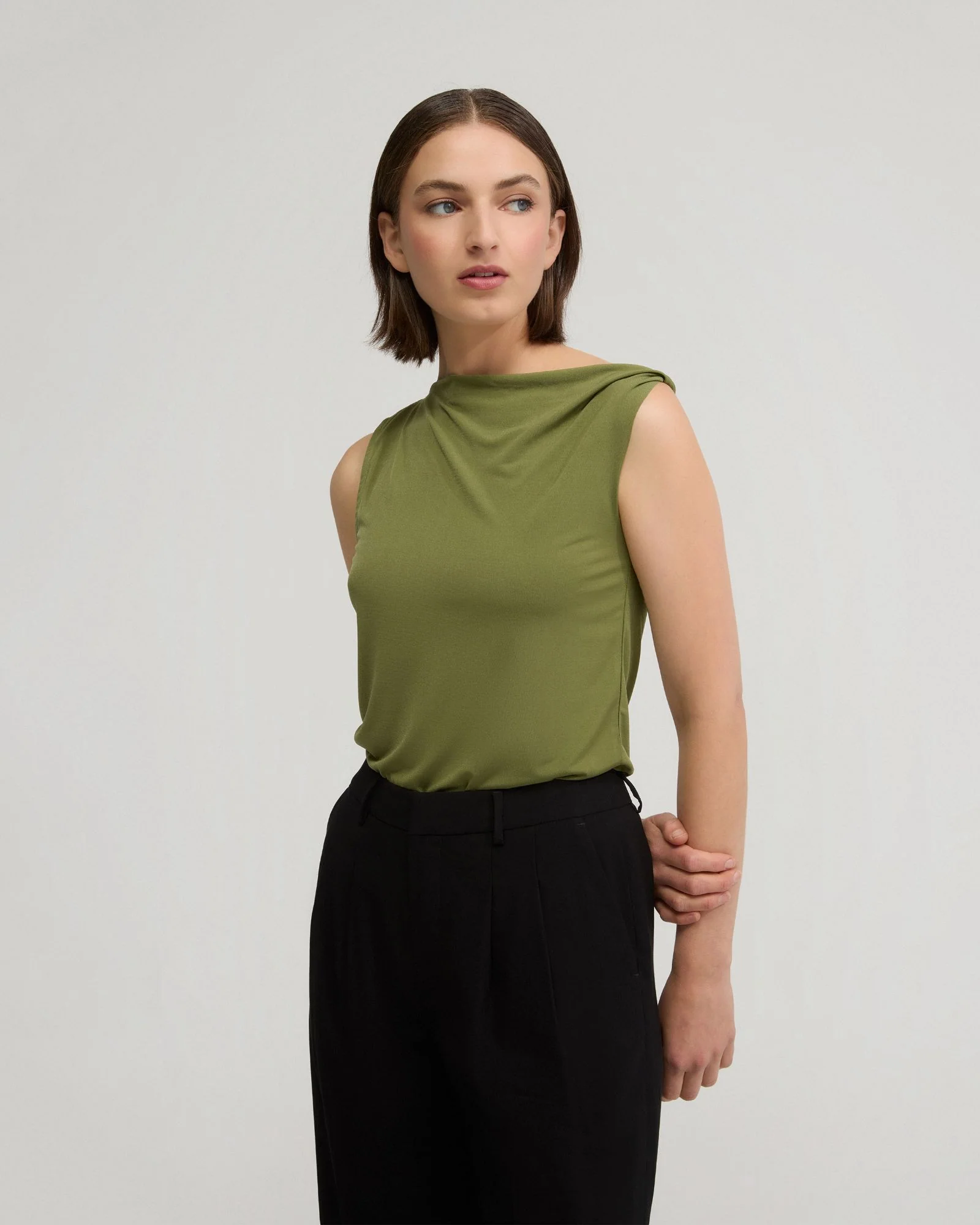 Nova Twist Shoulder Top - Image 2