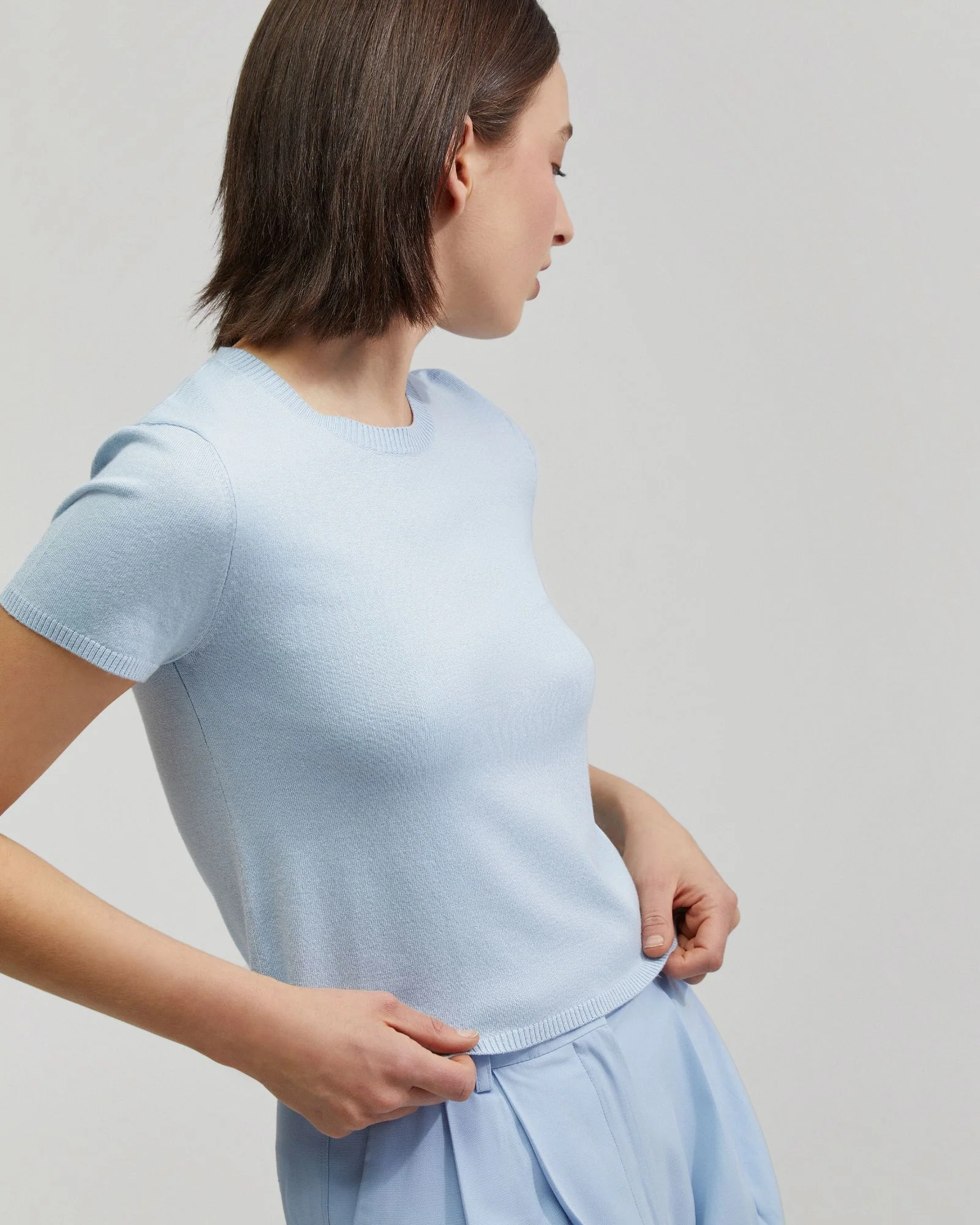Olivia Crop Knit Top - Image 4