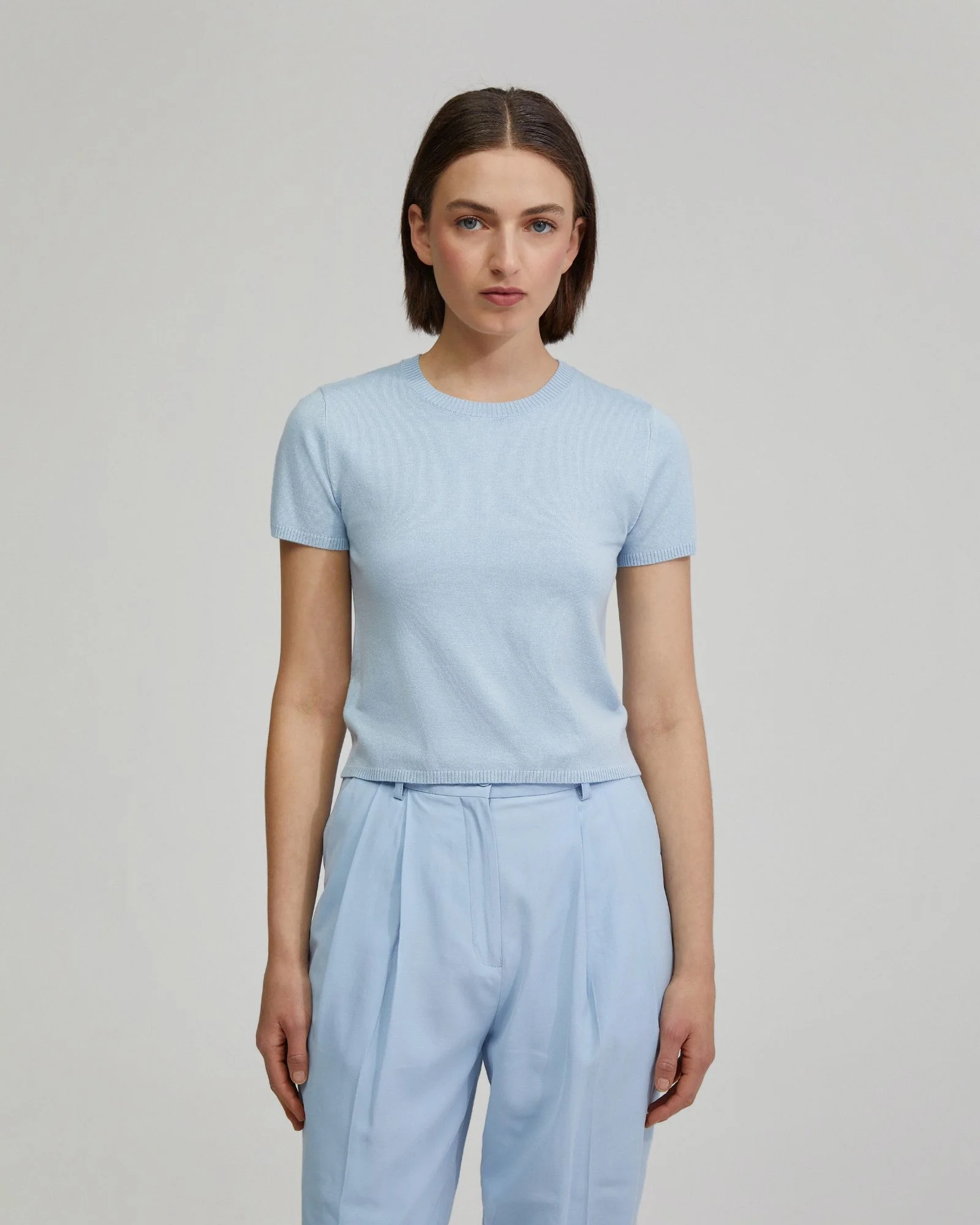 Olivia Crop Knit Top - Image 5
