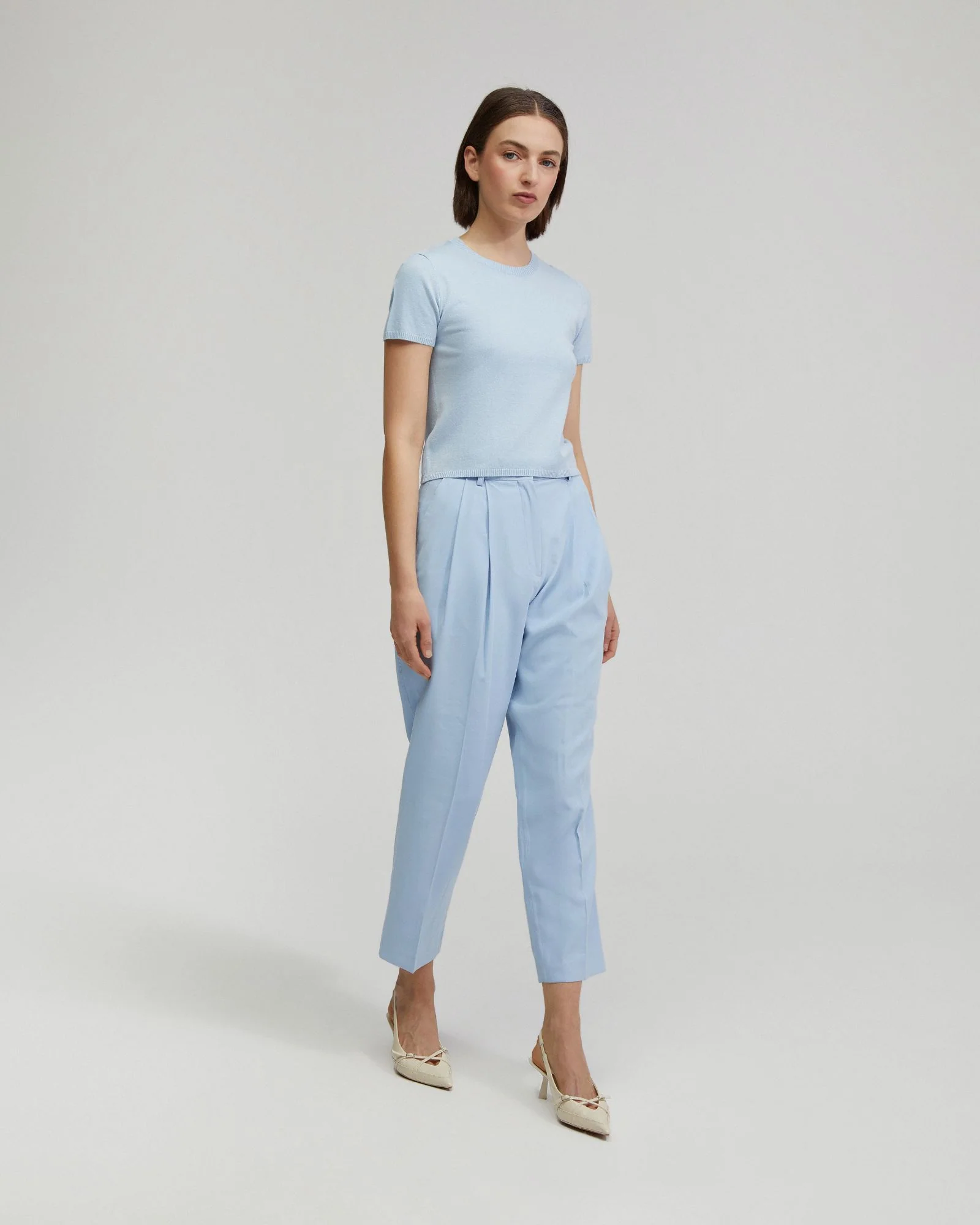Olivia Crop Knit Top - Image 7