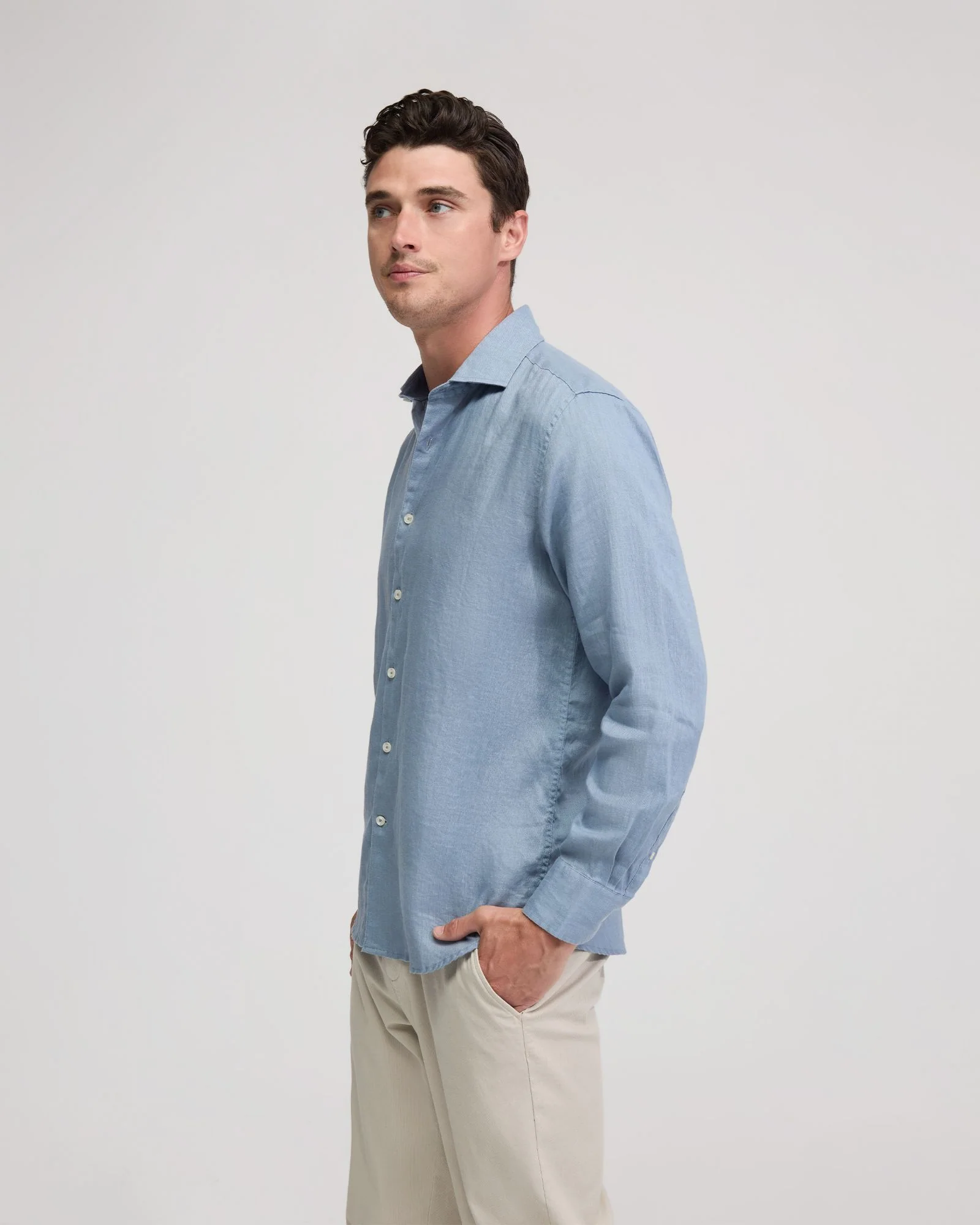 Ollie Linen Shirt - Image 9
