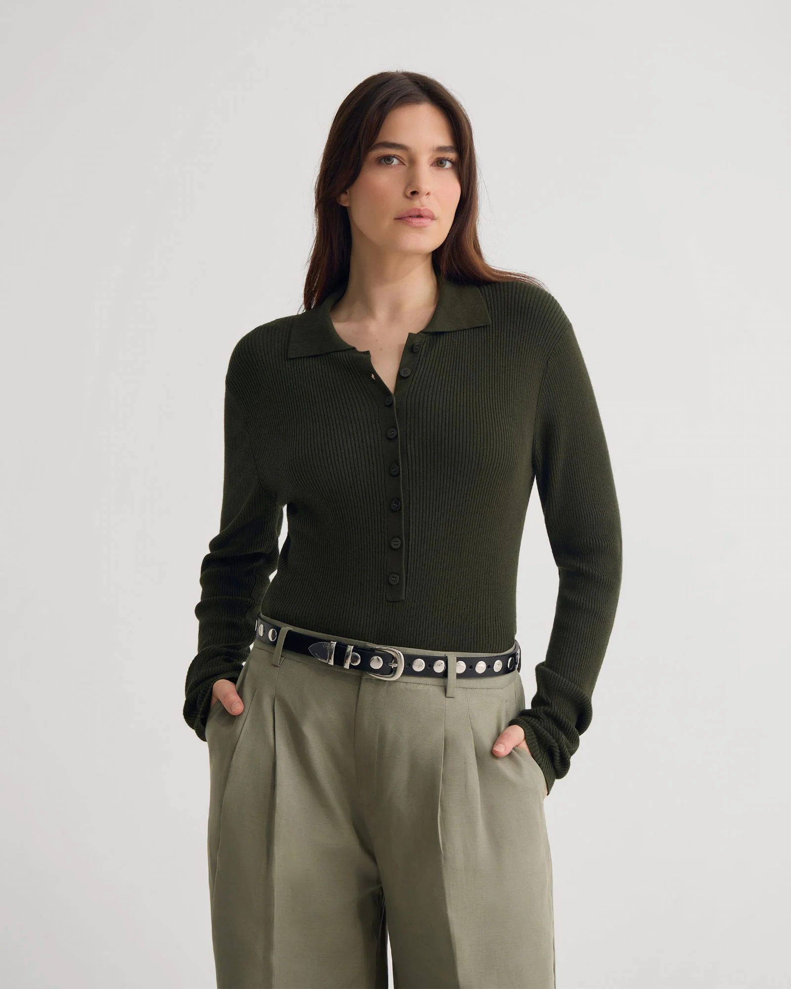 Onyx Ribbed Bodysuit - Image 5
