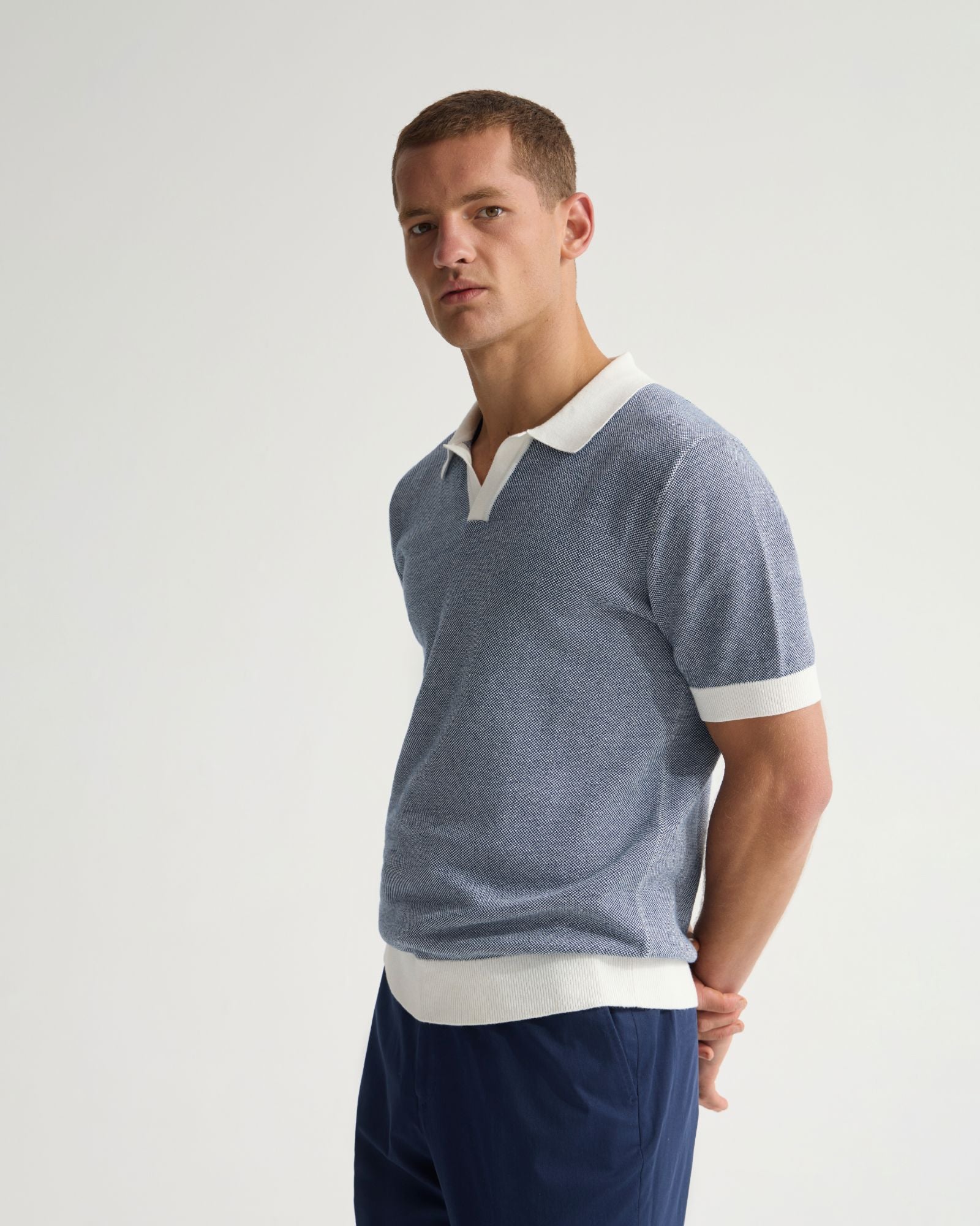 Paddy Cotton Knitted Polo - Image 2
