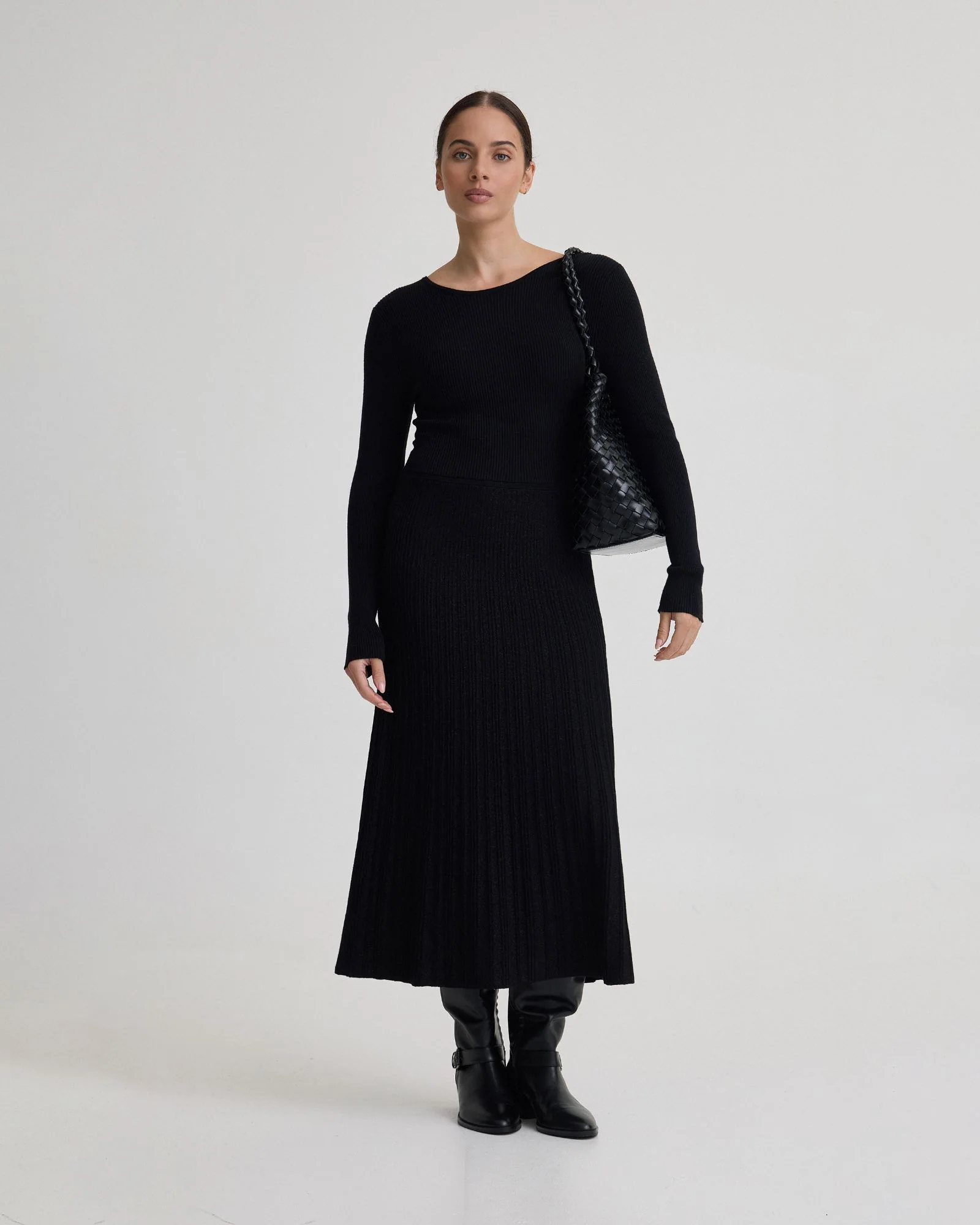 Paige Stretch Knitted Dress