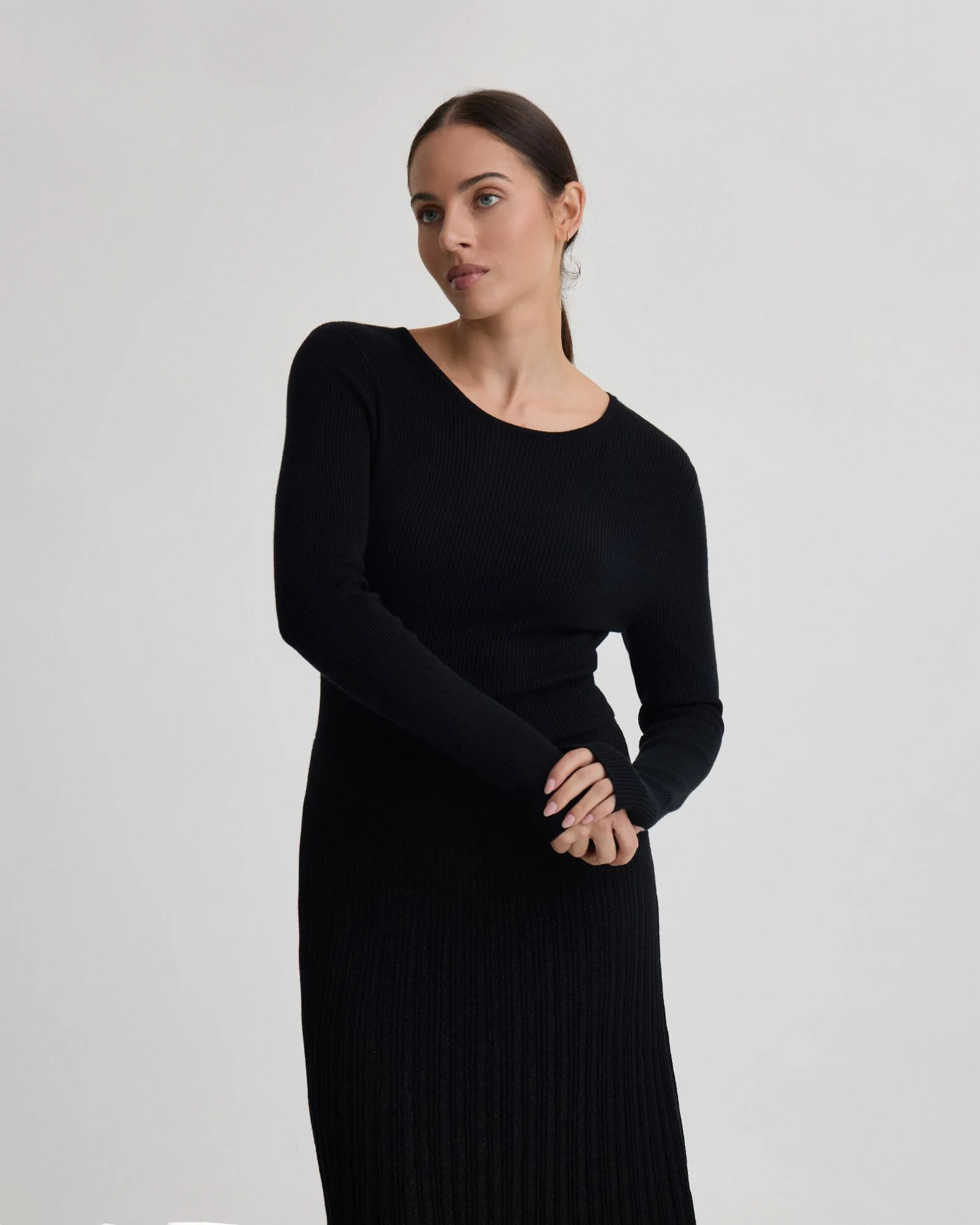 Paige Stretch Knitted Dress - Image 4