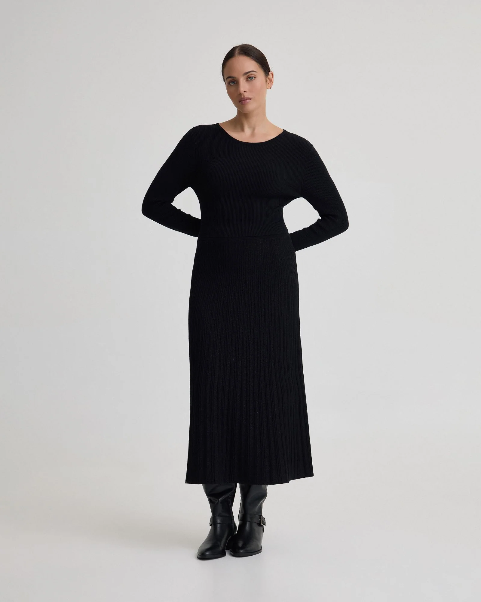 Paige Stretch Knitted Dress - Image 5